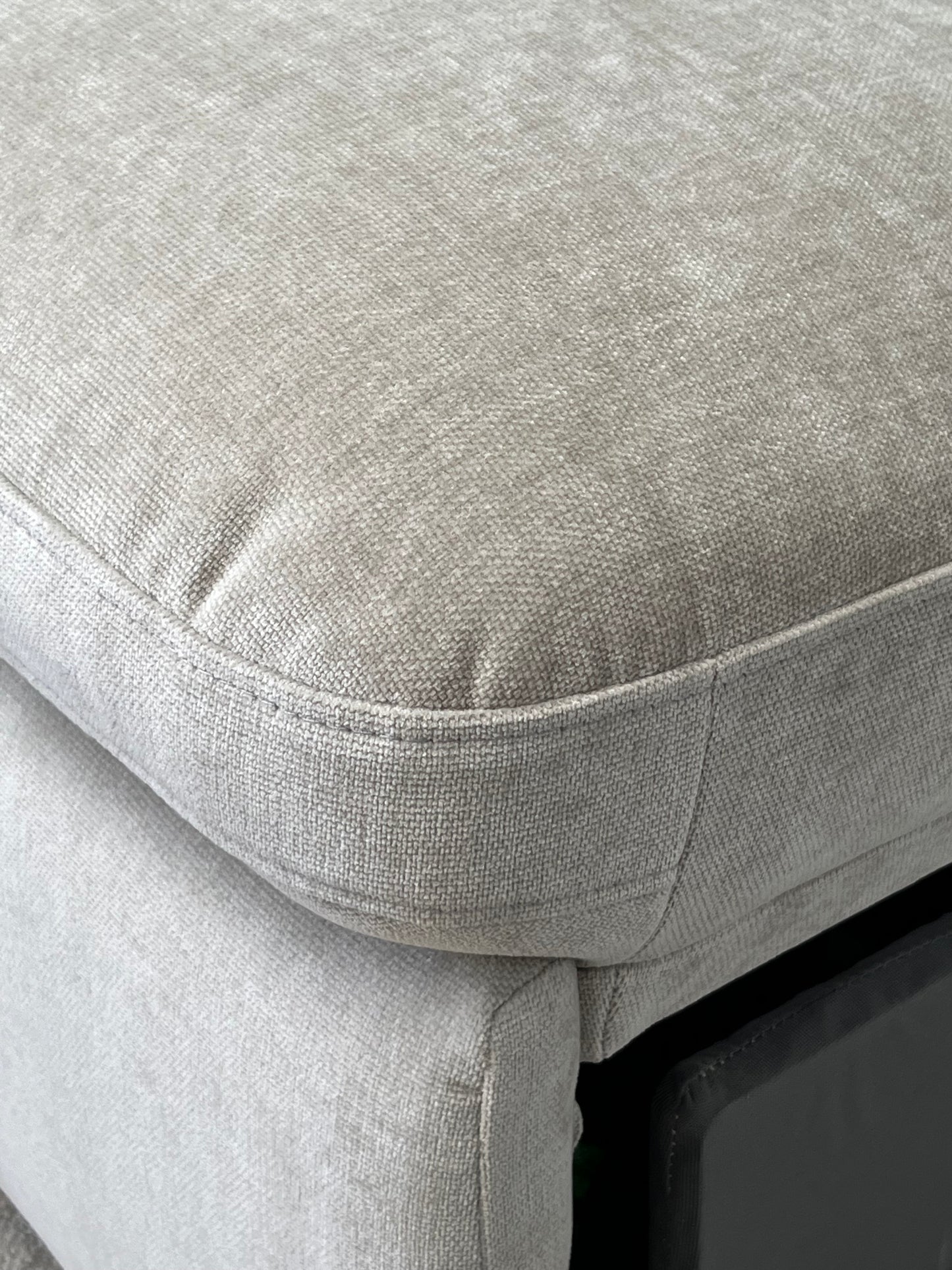 Modern Grey Electronic Recliner