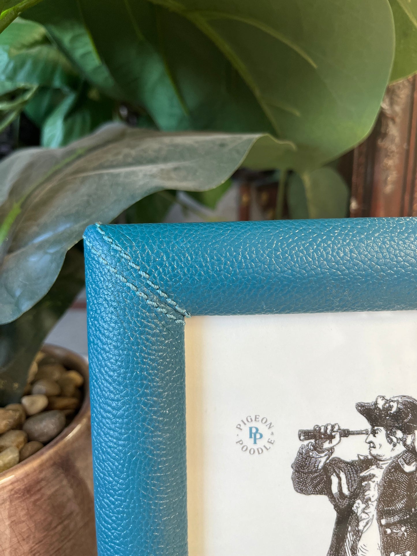 Modern Teal 7" x 5" Picture Frame