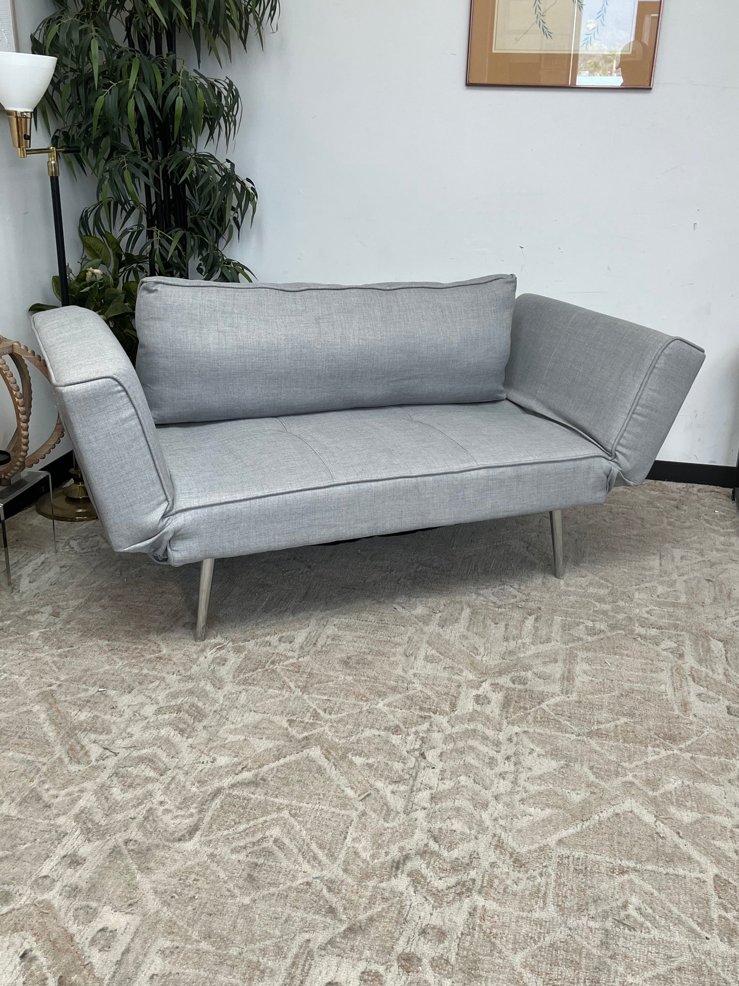 Grey Sofa Lounge Daybed