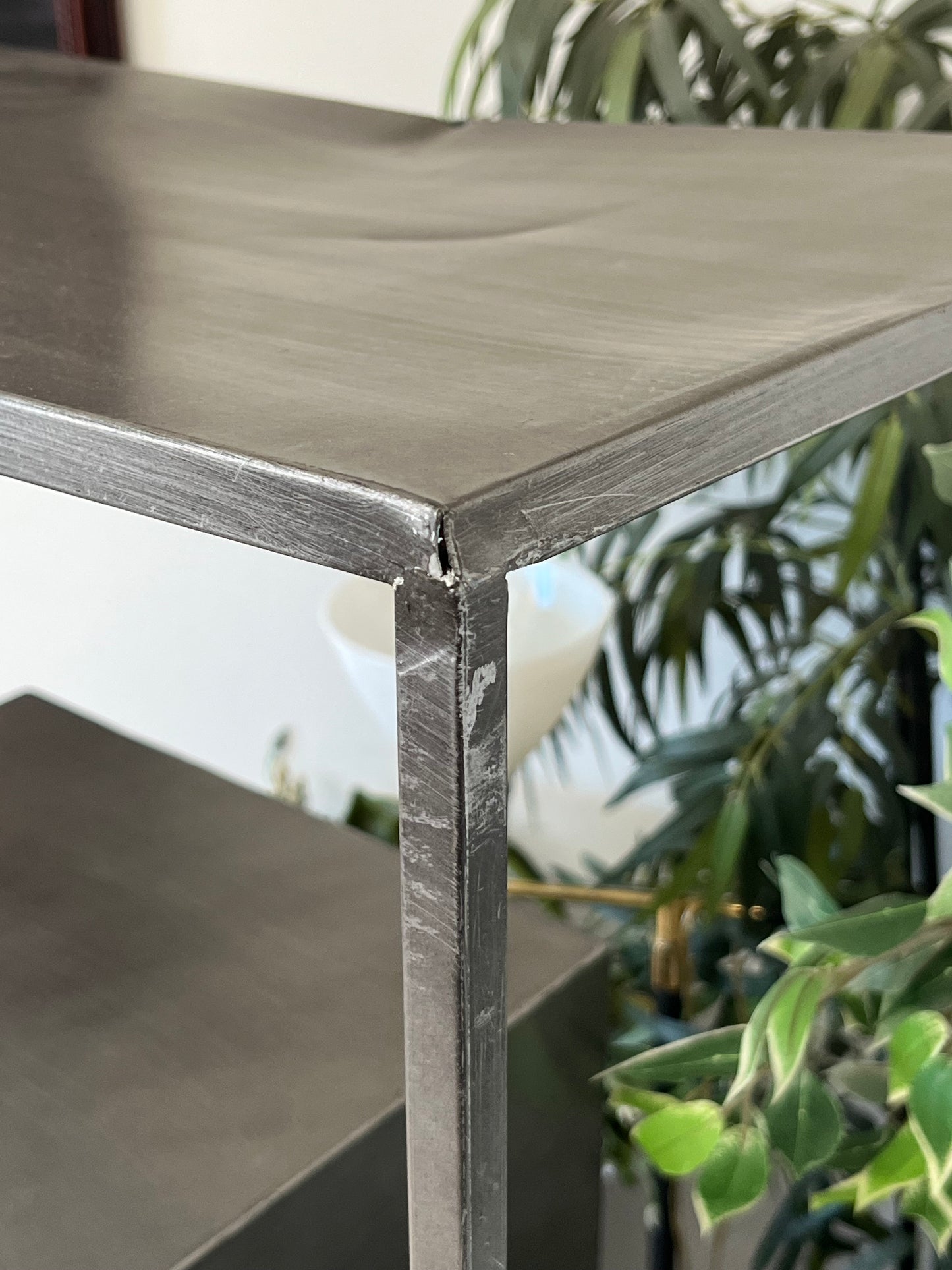 Industrial Style Metal Bookcase