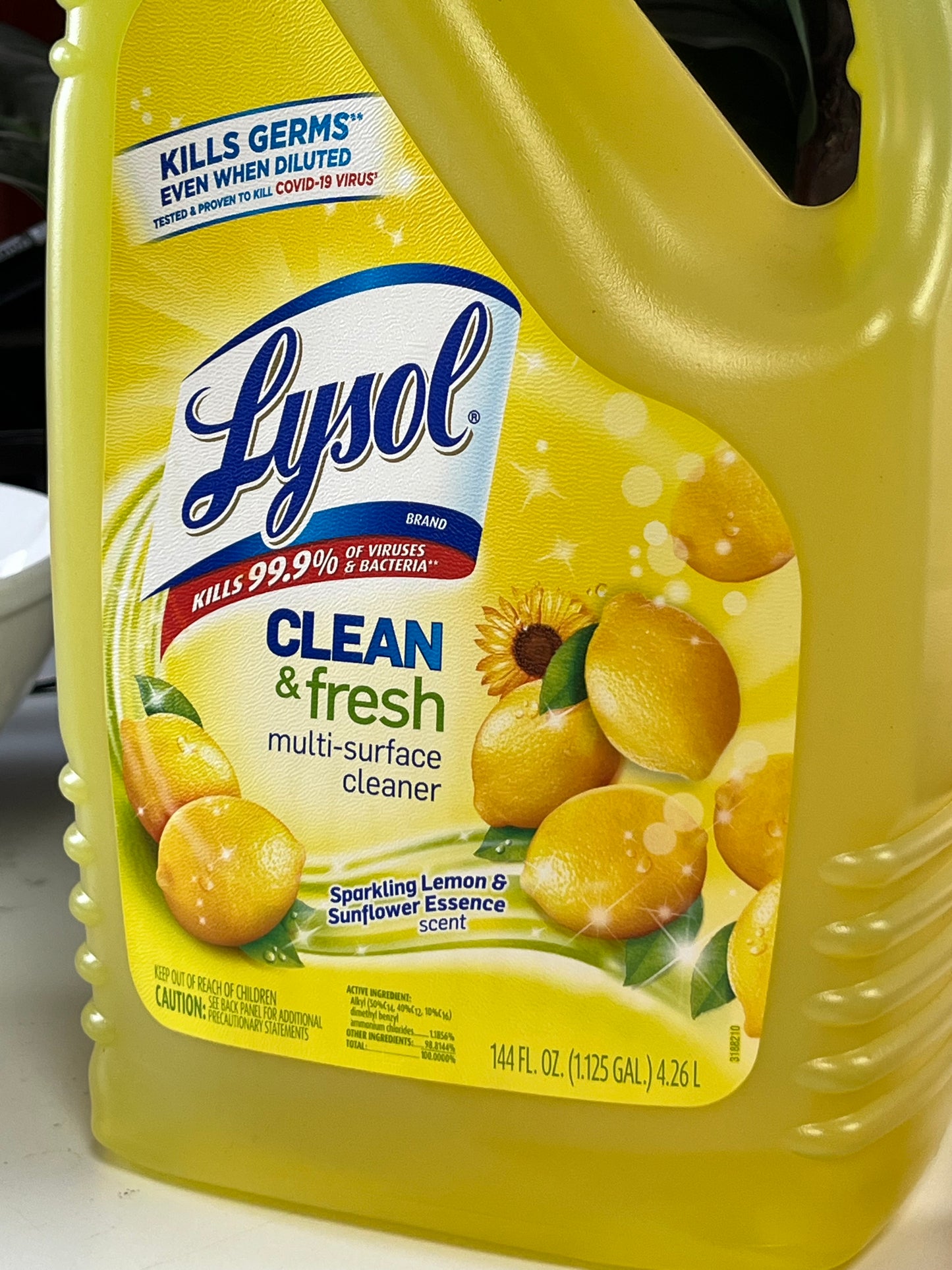 Lysol Clean & Fresh Multi-Surface Cleaner 1 Gallon