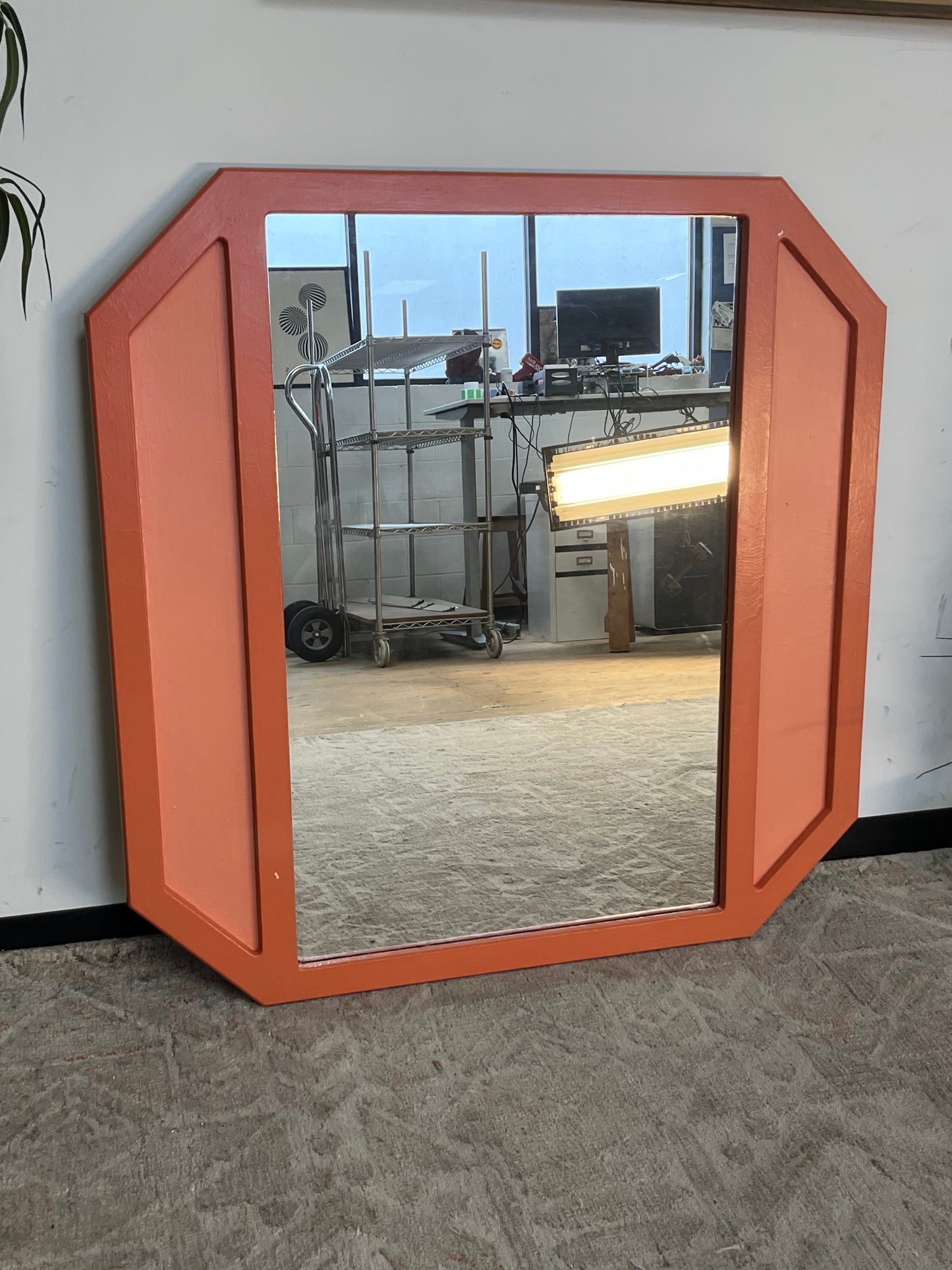 Vintage Style Vertical Hanging Mirror