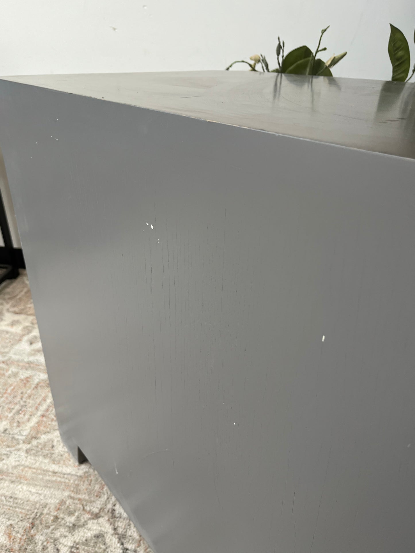 Two Tone Double Door Nightstand