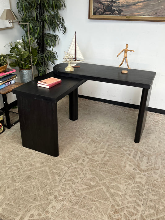 Pottery Barn Rotating Wooden Desk