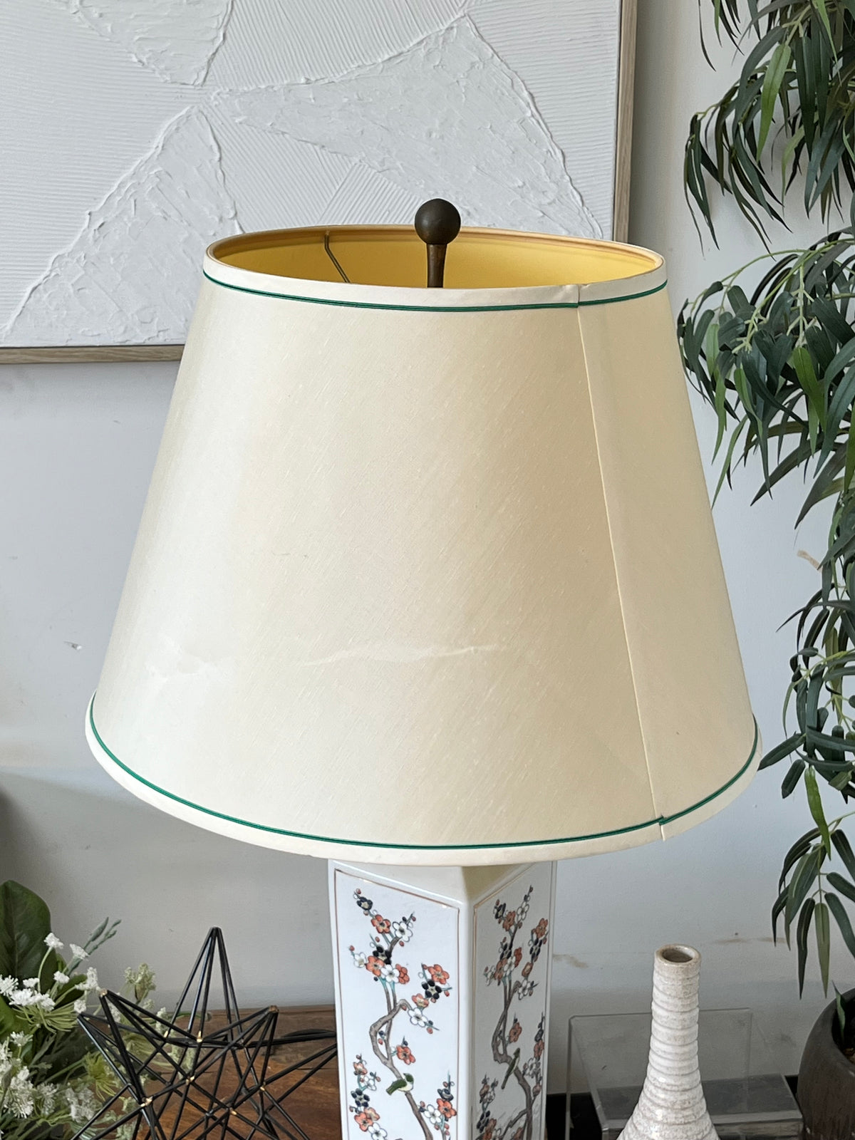 Vintage Chinoiserie Style Lamp