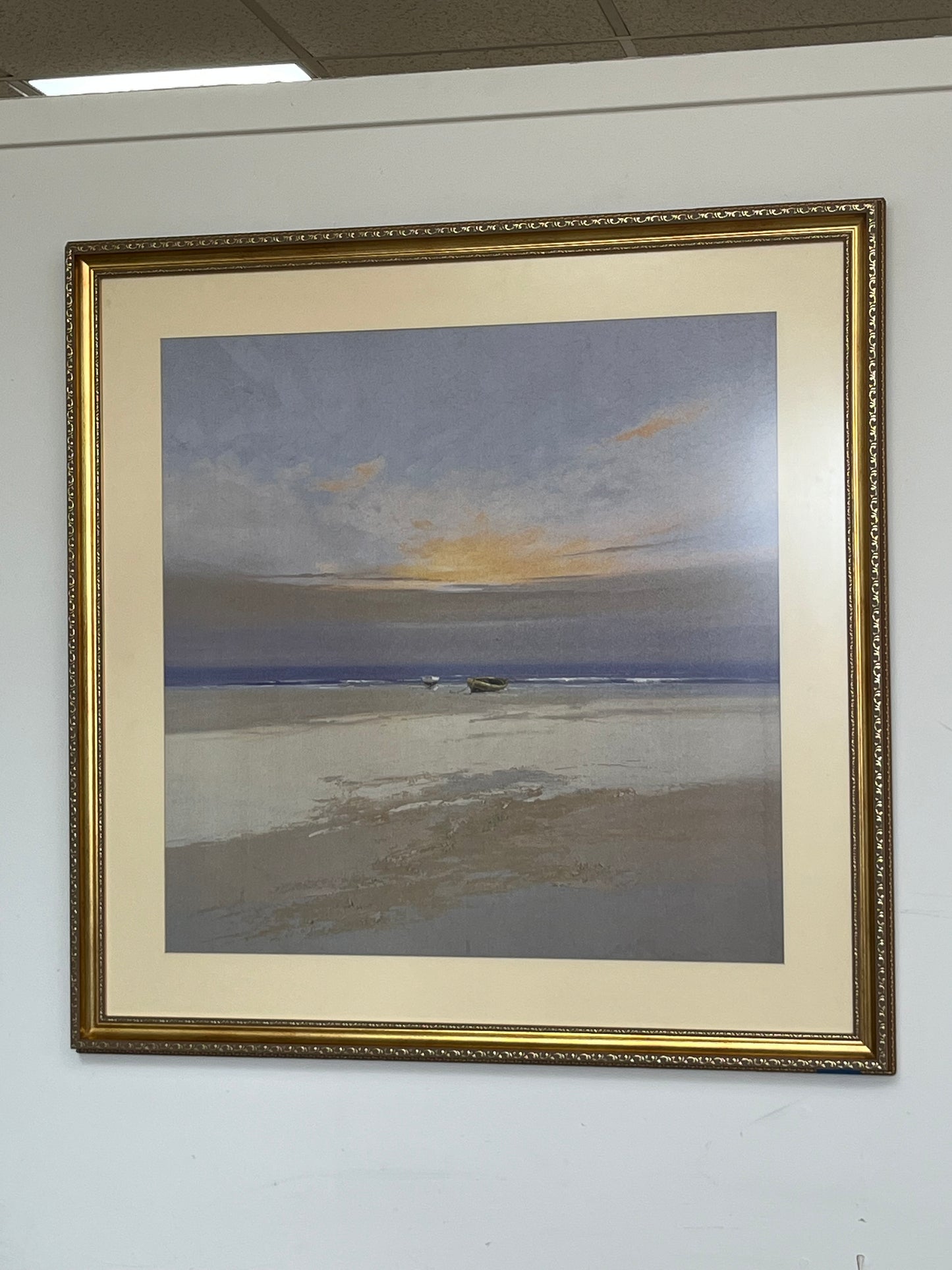 Frame Printed Beach Landscape Artwork