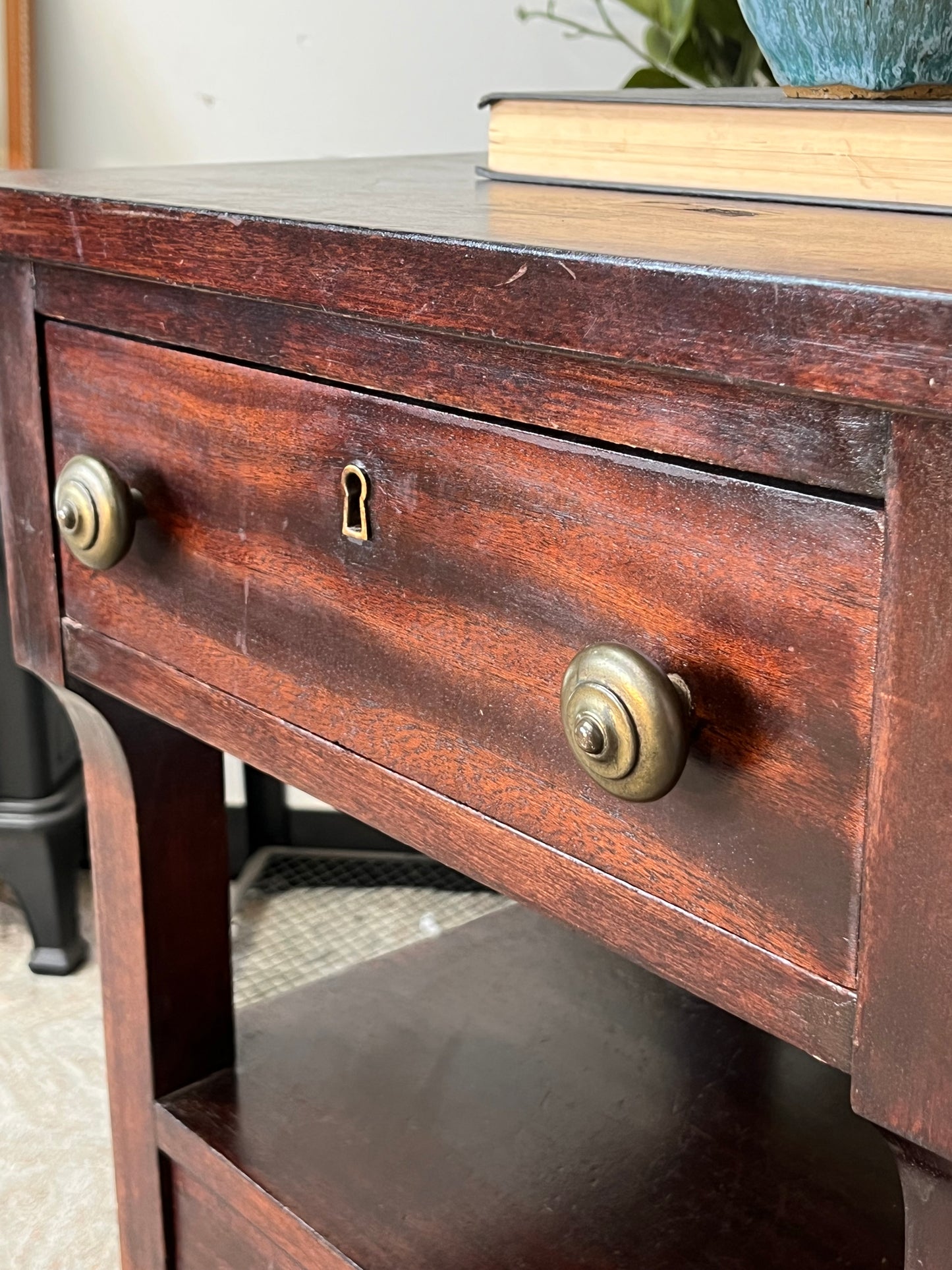 Antique Wooden Nightstand