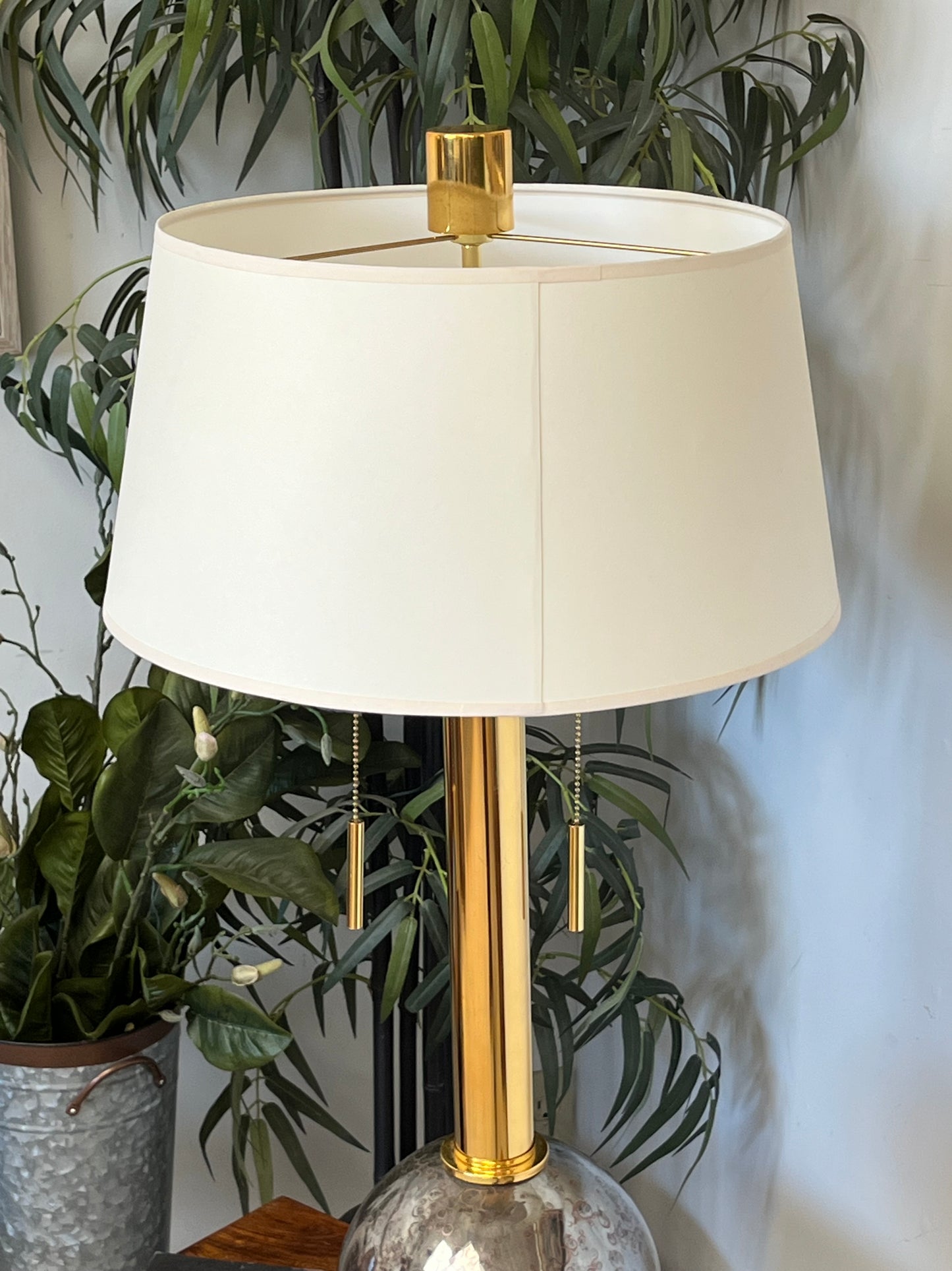 Antique Style Gold Frame Table Lamp