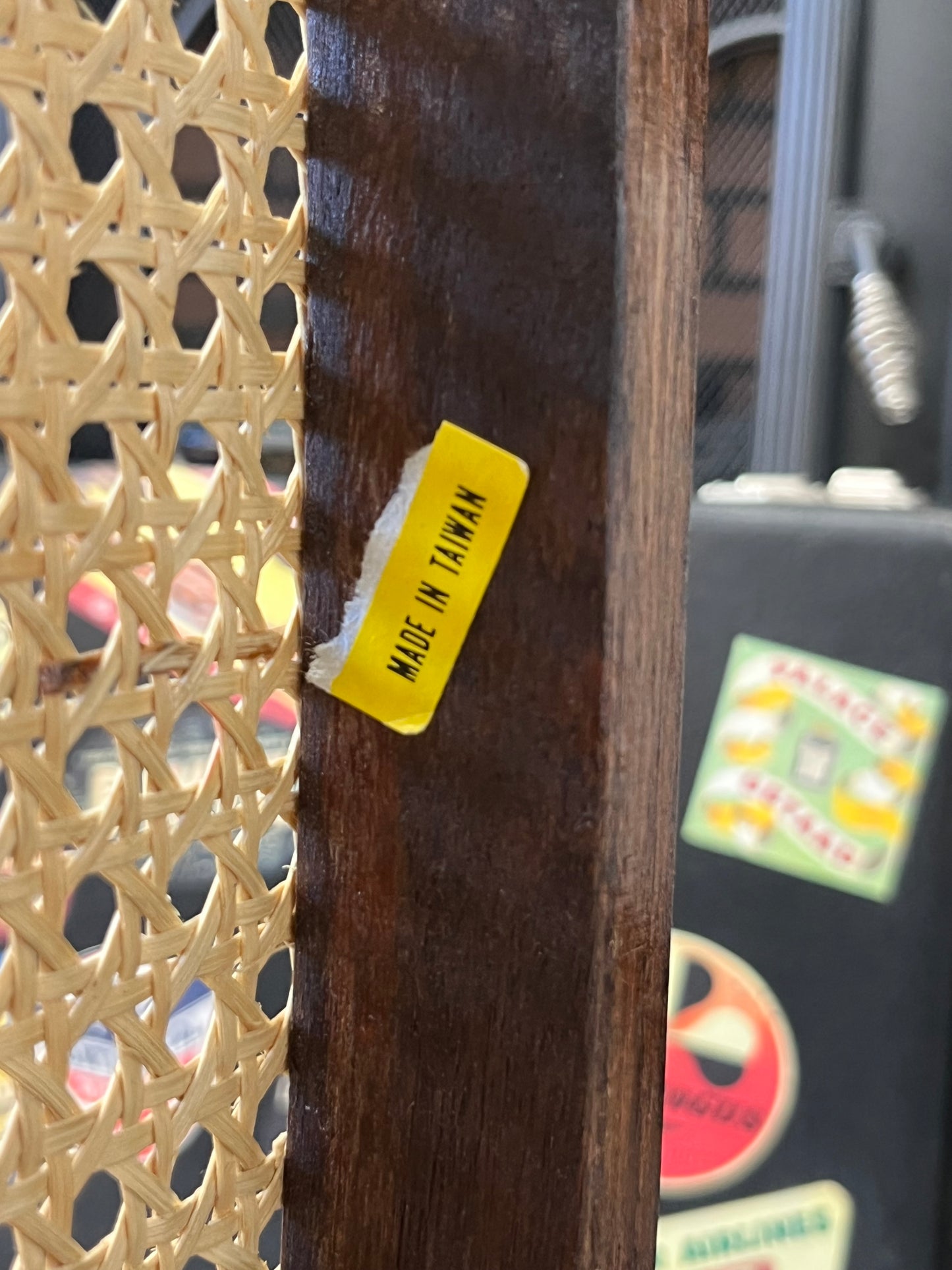 Cane Rattan Wicker Rocking Chair