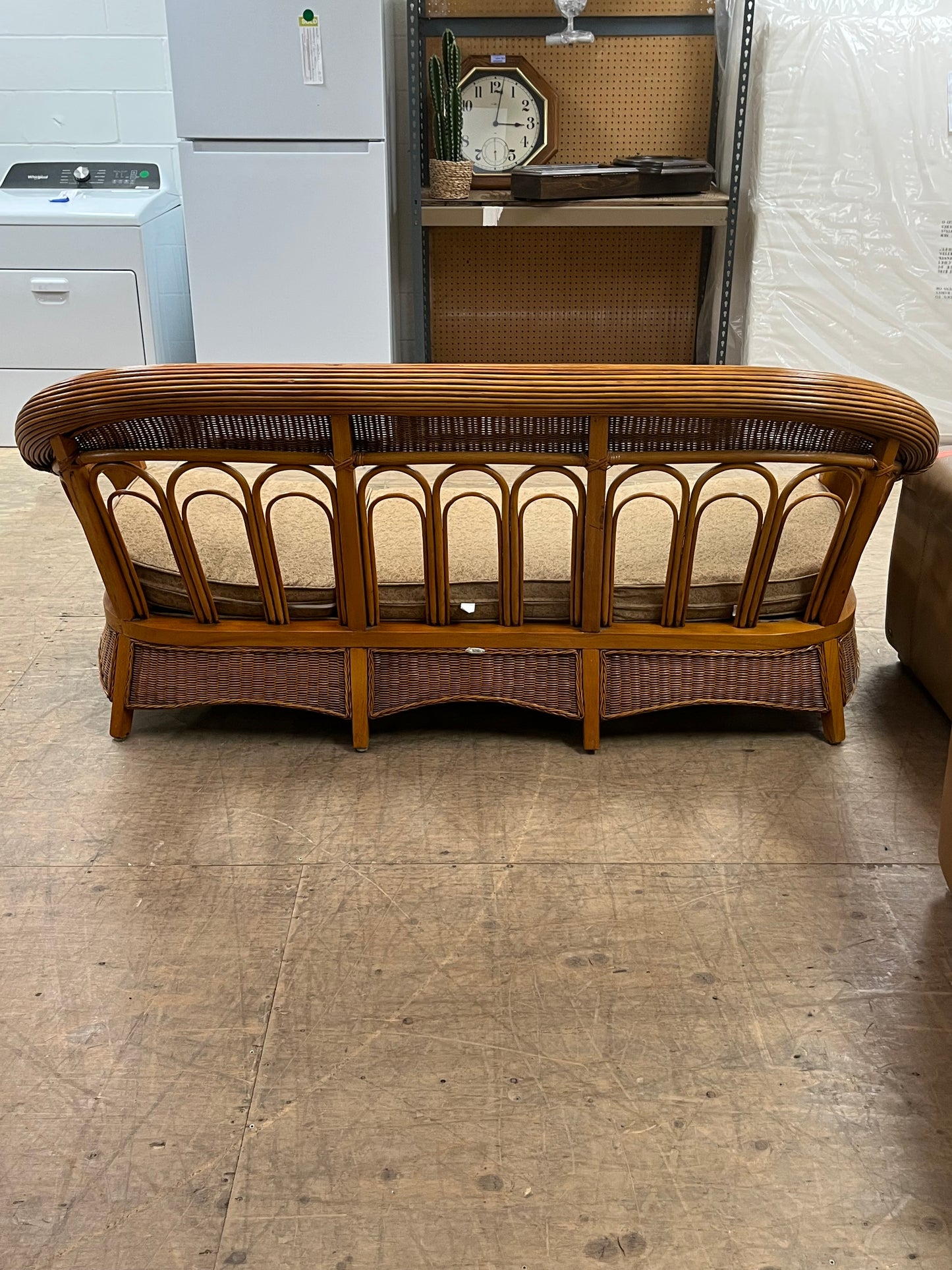 Vintage Style Jade Furniture Outdoor Rattan Couch