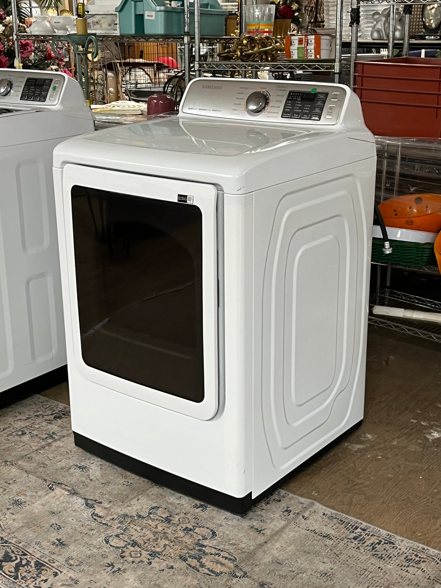 Samsung 7.4 cu. ft. Gas Dryer in White