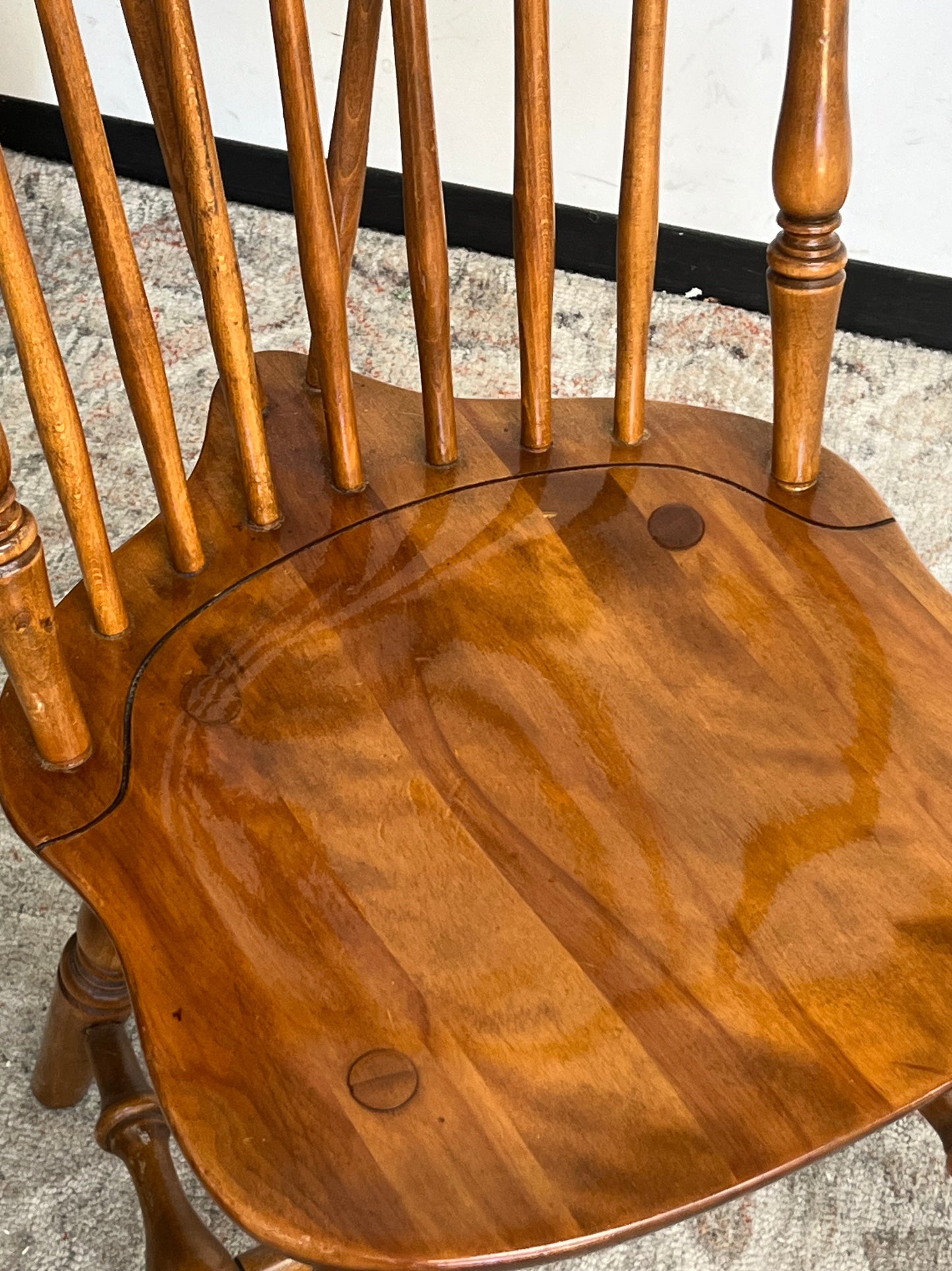 Colonial Style Wooden Dining Chair