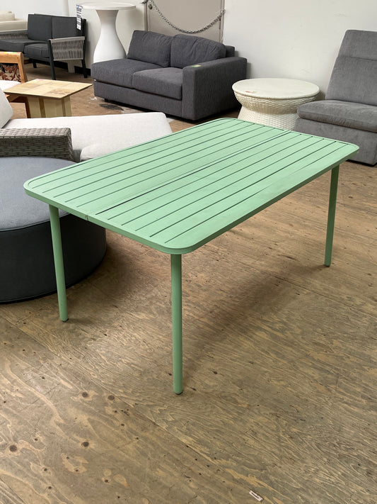 Outdoor Mint Green Dining Table