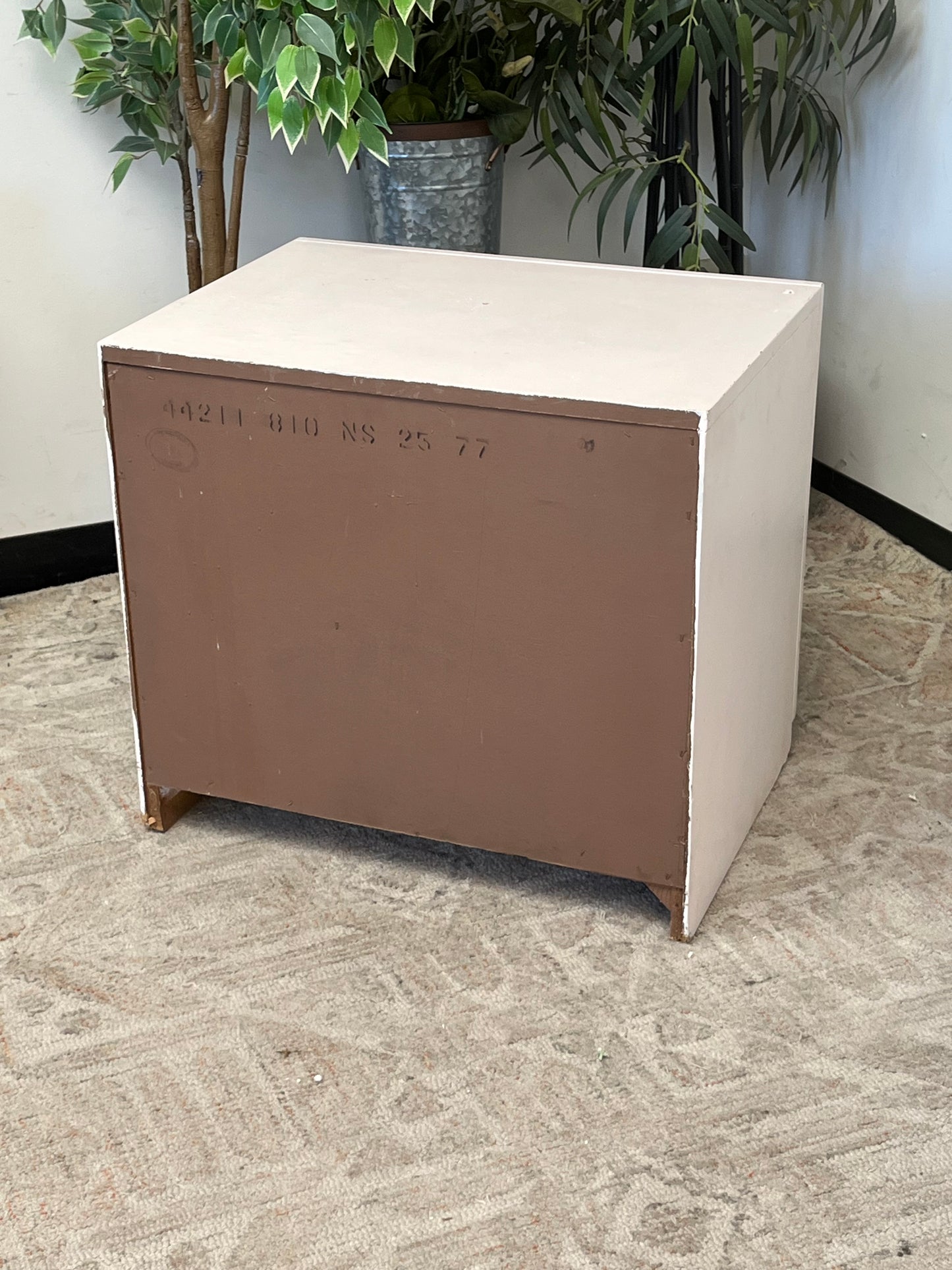 Mid Century Style Pink Nightstands