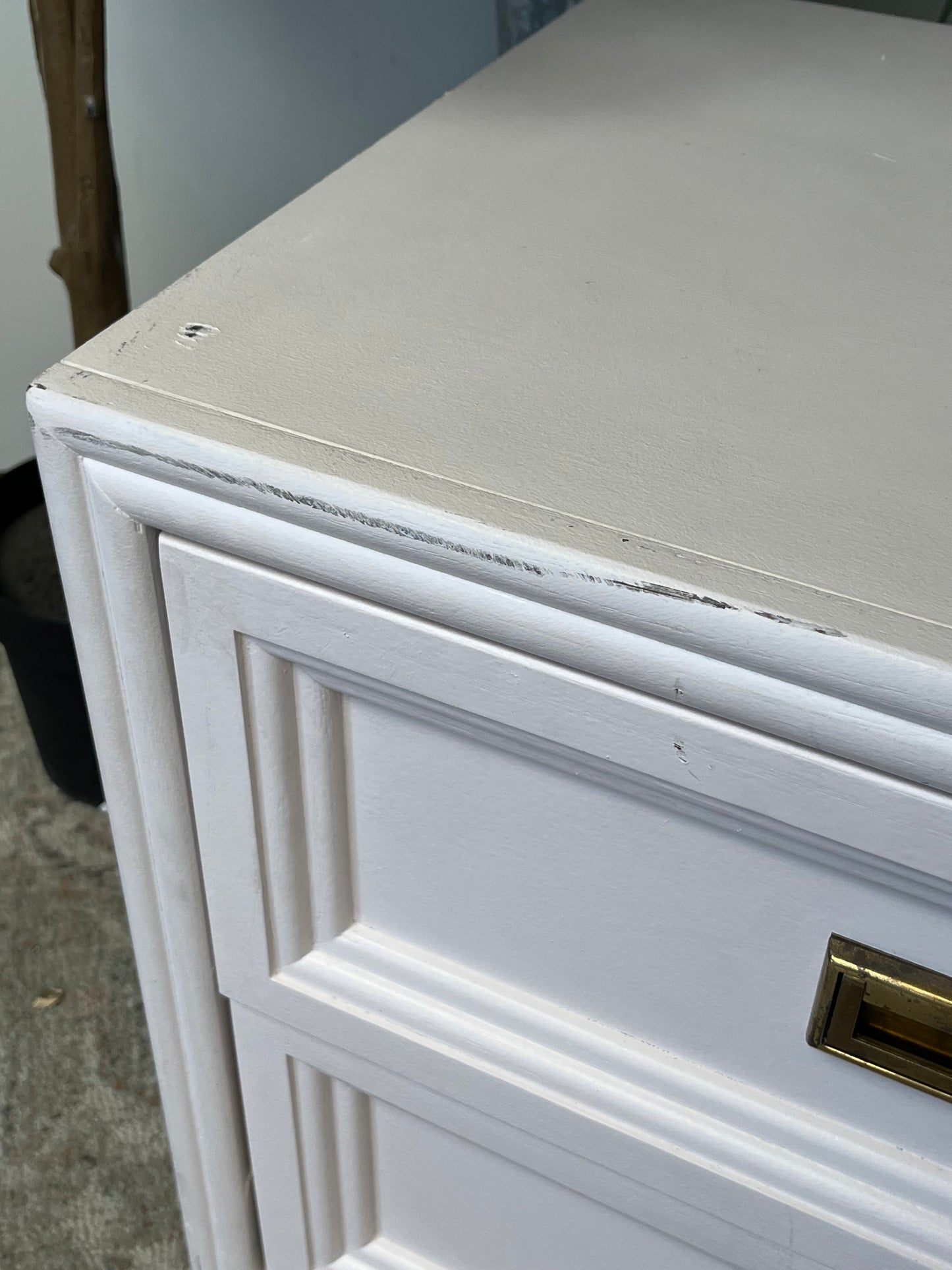 Mid Century Style Pink Nightstands