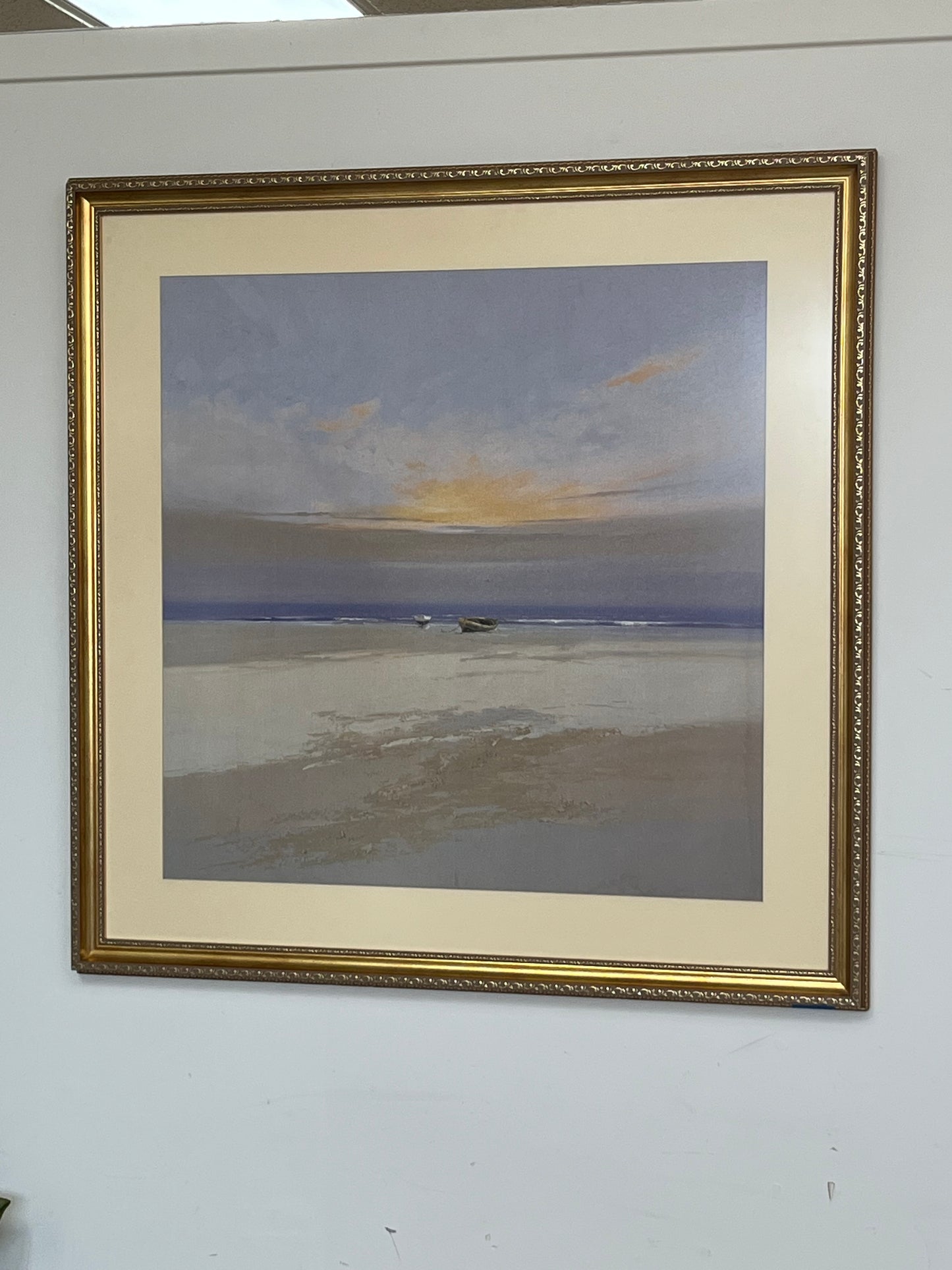 Frame Printed Beach Landscape Artwork