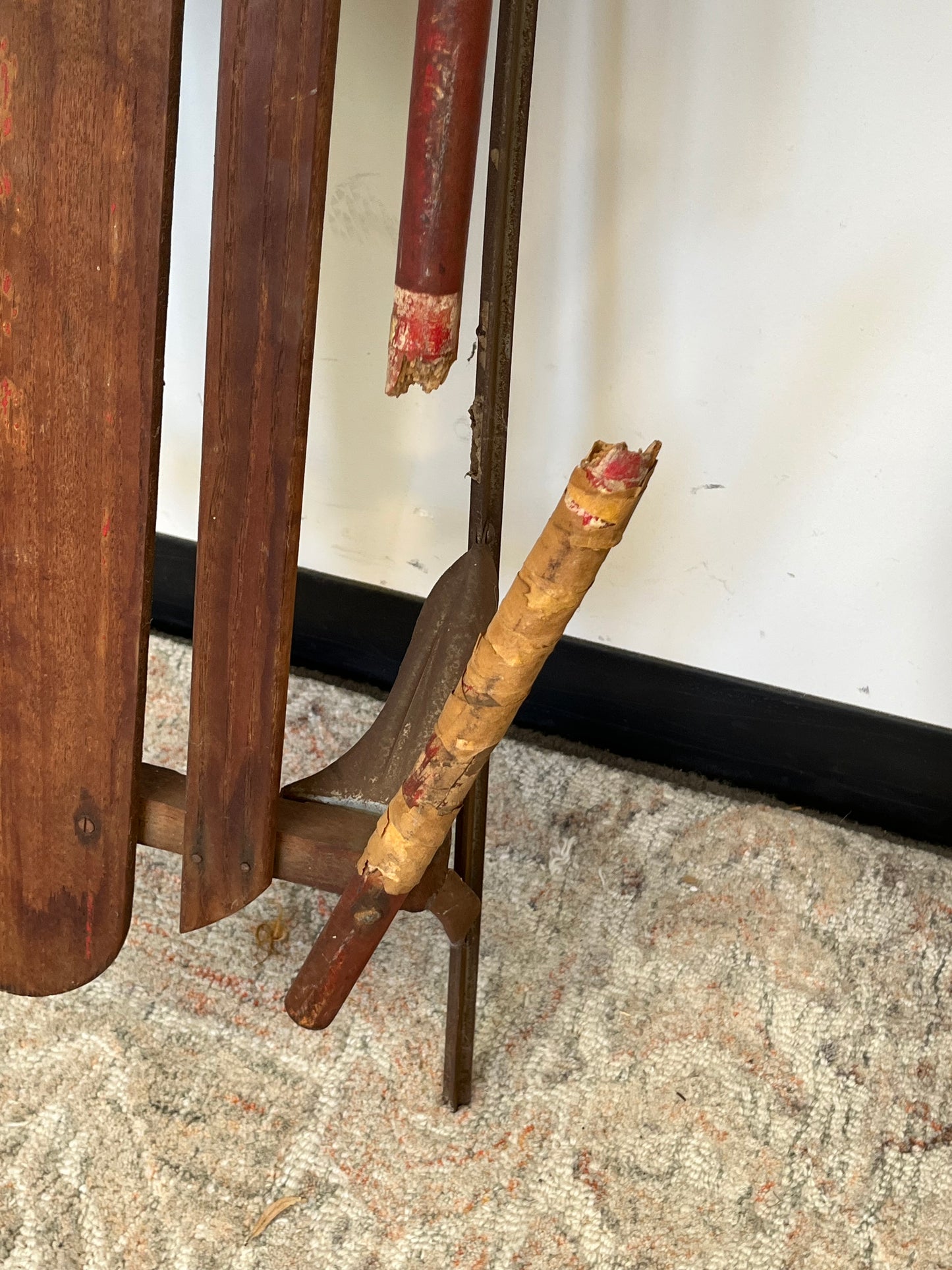 Vintage Wooden Snow Sled