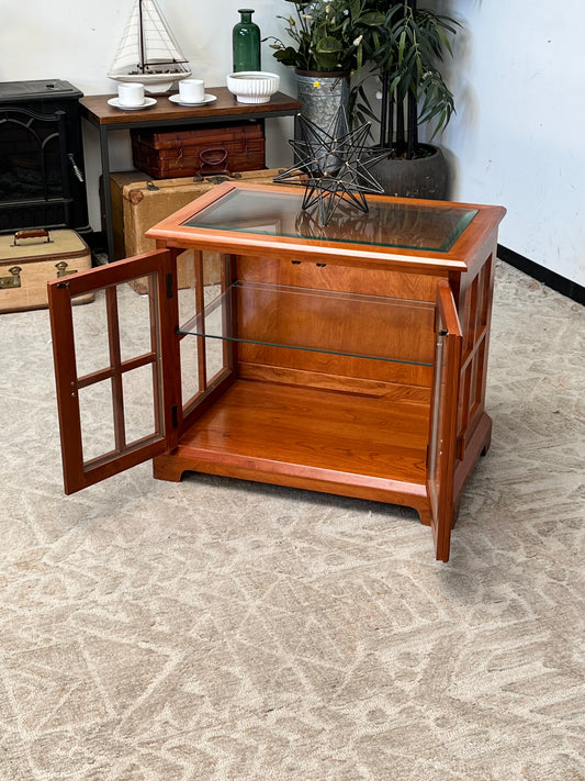 Craftsman Style Wooden Side Table