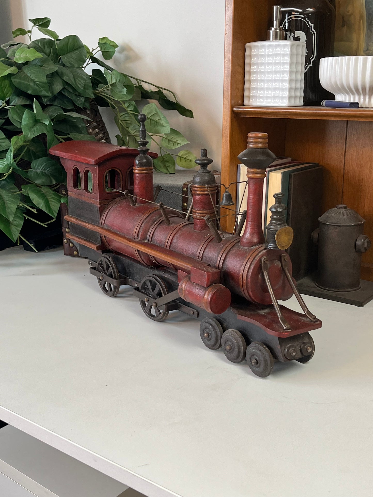 Vintage Wooden Model Train