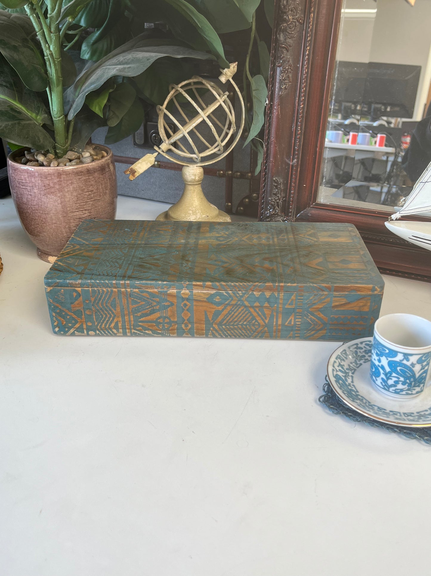 Bohemian Style Wooden Box