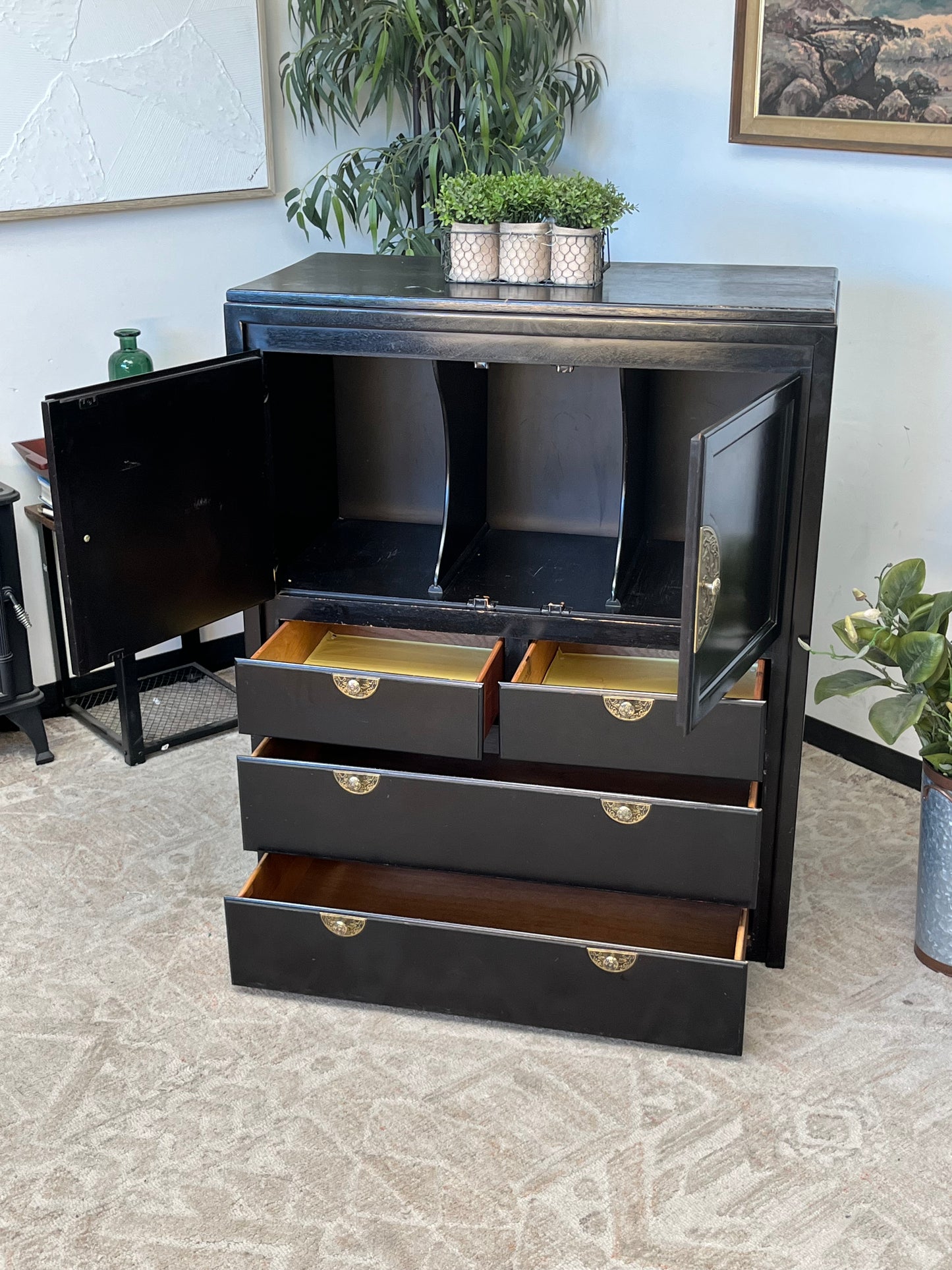 Century Furniture Asian Style Cabinet