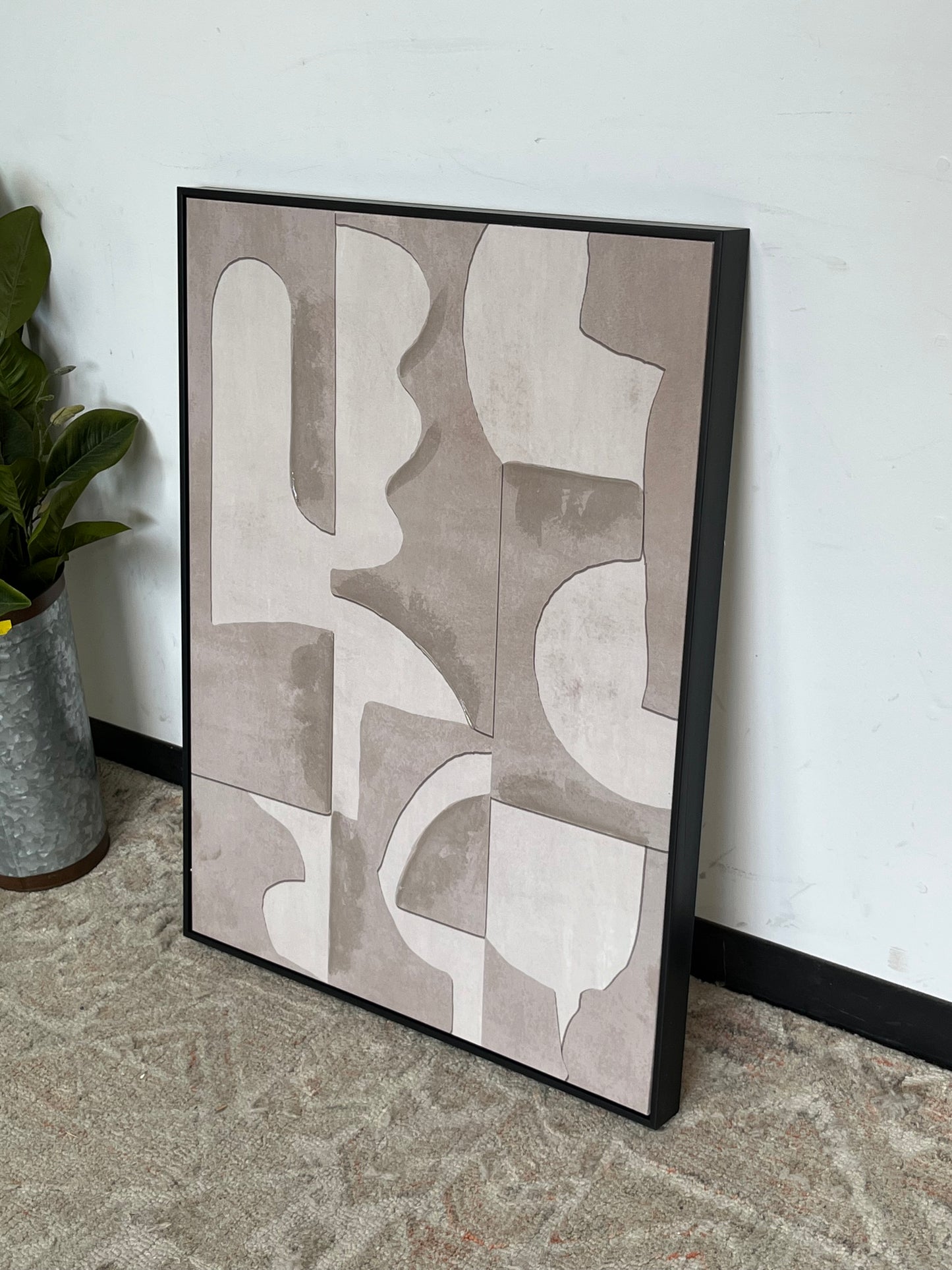 Grey Abstract Artwork