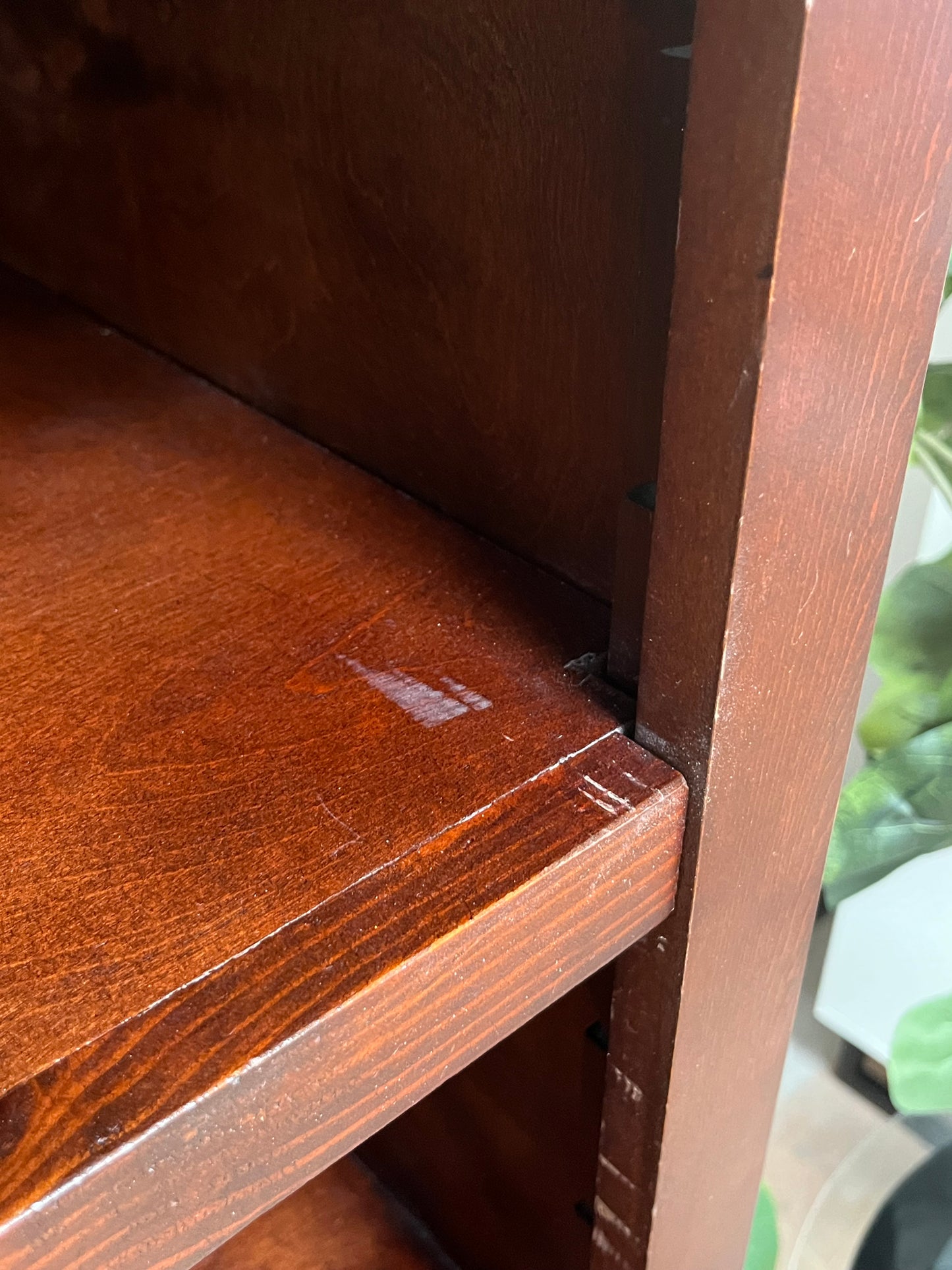 Wooden Media Storage Cabinet With Two Adjoining Bookcases