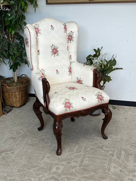 Bau Furniture Floral Arm Chair