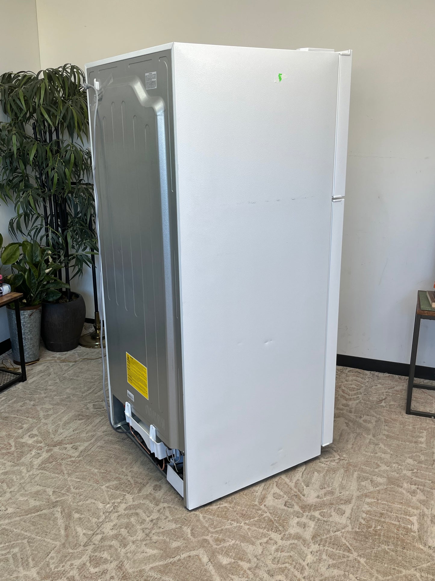 Seasons 18 Cu. Ft. Top-Freezer White Refrigerator
