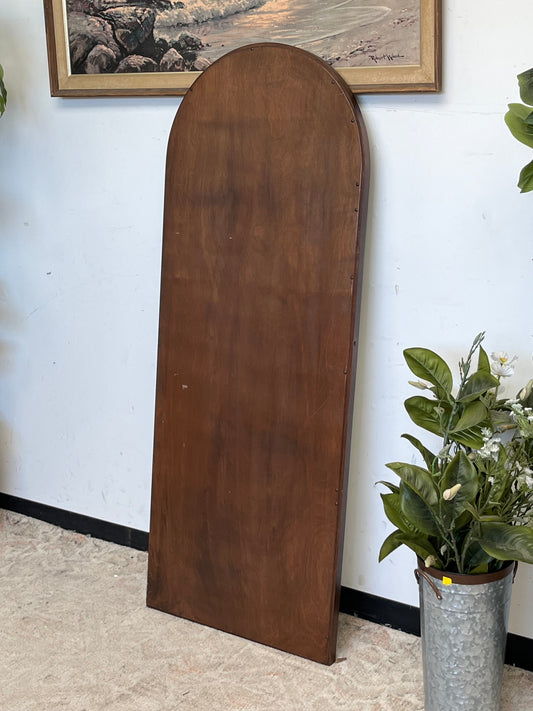 Antique Style Rounded 56" Mirror