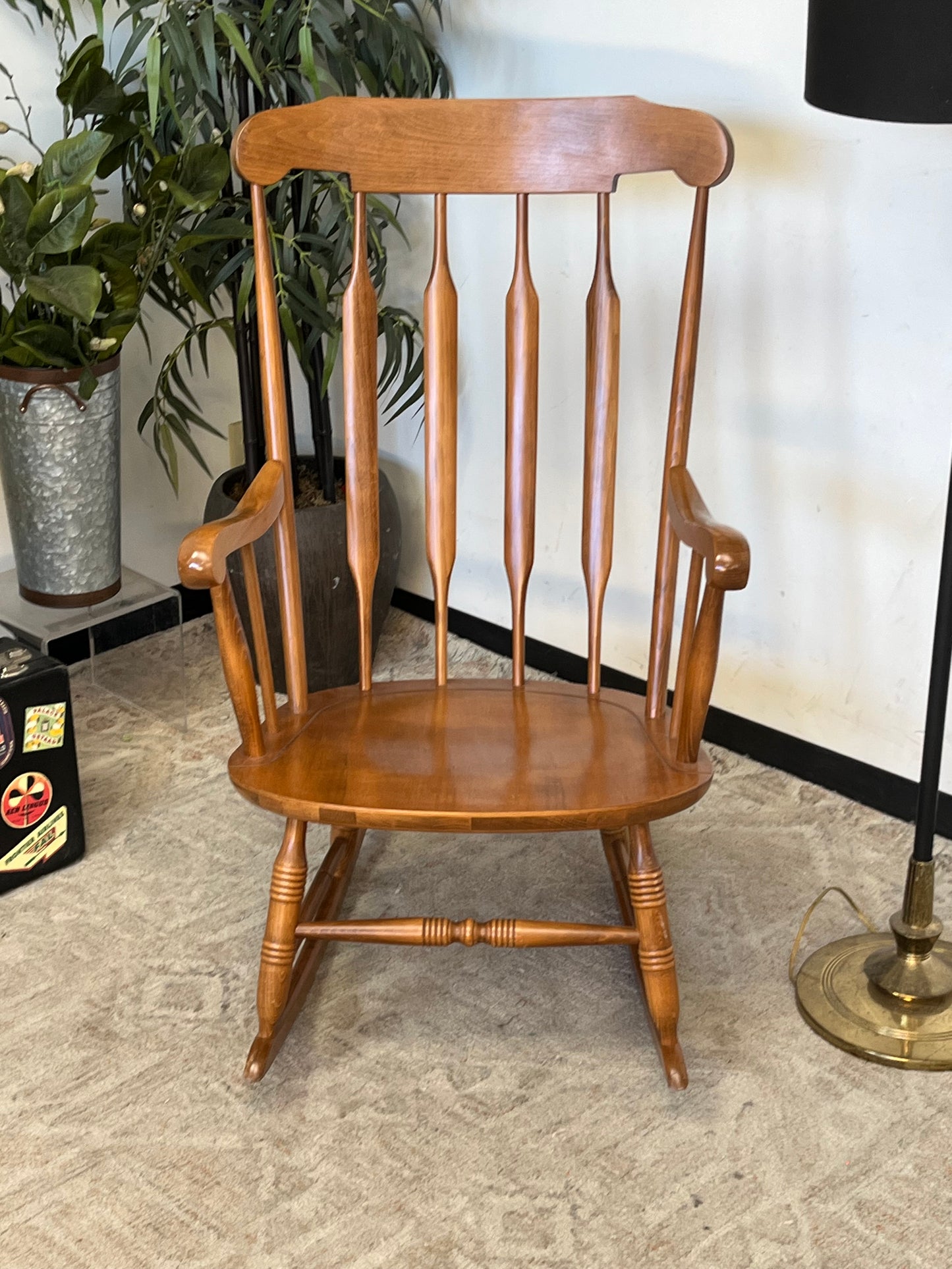 Antique Style Wooden Rocking Chair