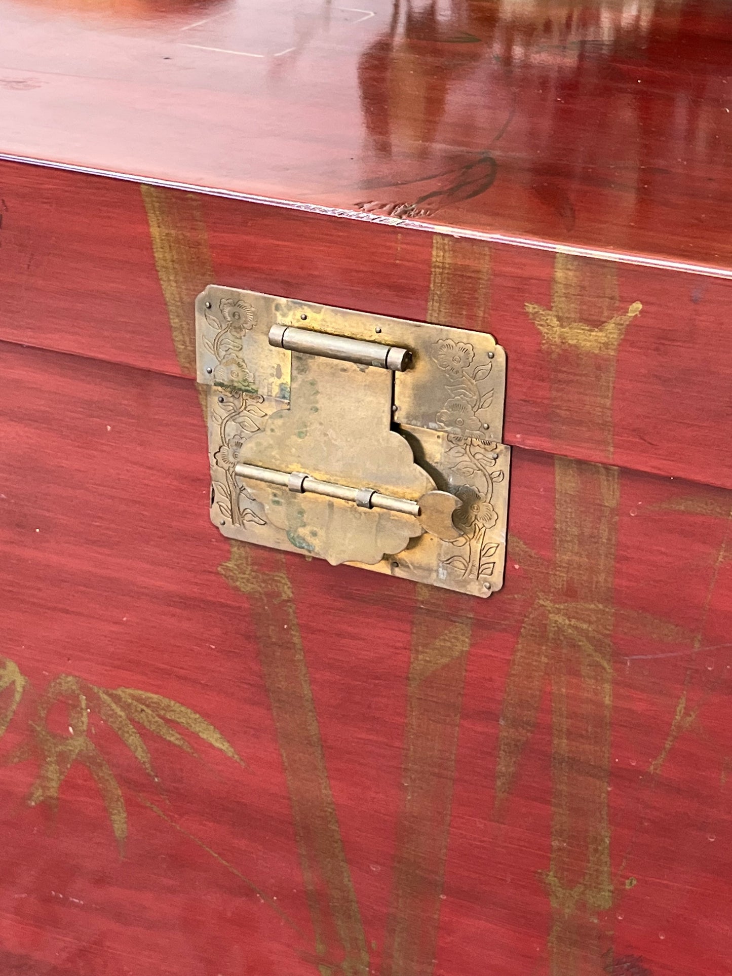 Asian Style Antique Storage Chest