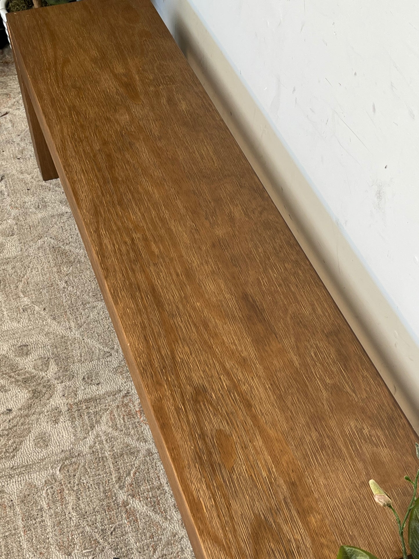 Modern Style 61" Wooden Bench