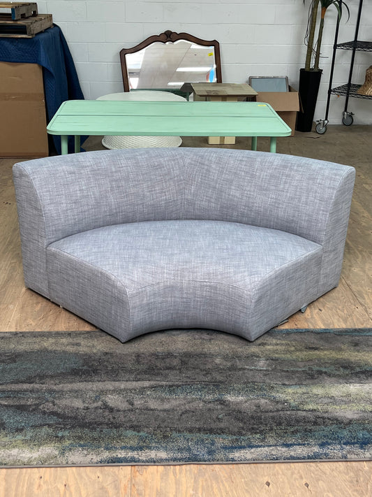 Modern Rounded Loveseat