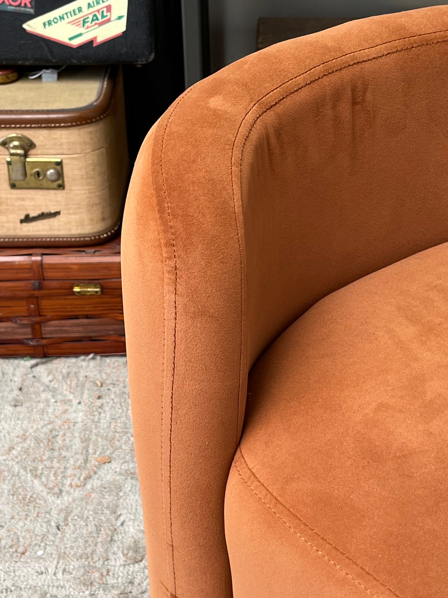 Modern Rounded 48" Bench