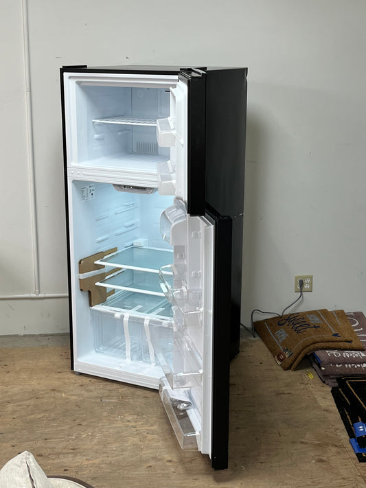Seasons Black 18 Cu. Ft. Top Freezer Refrigerator