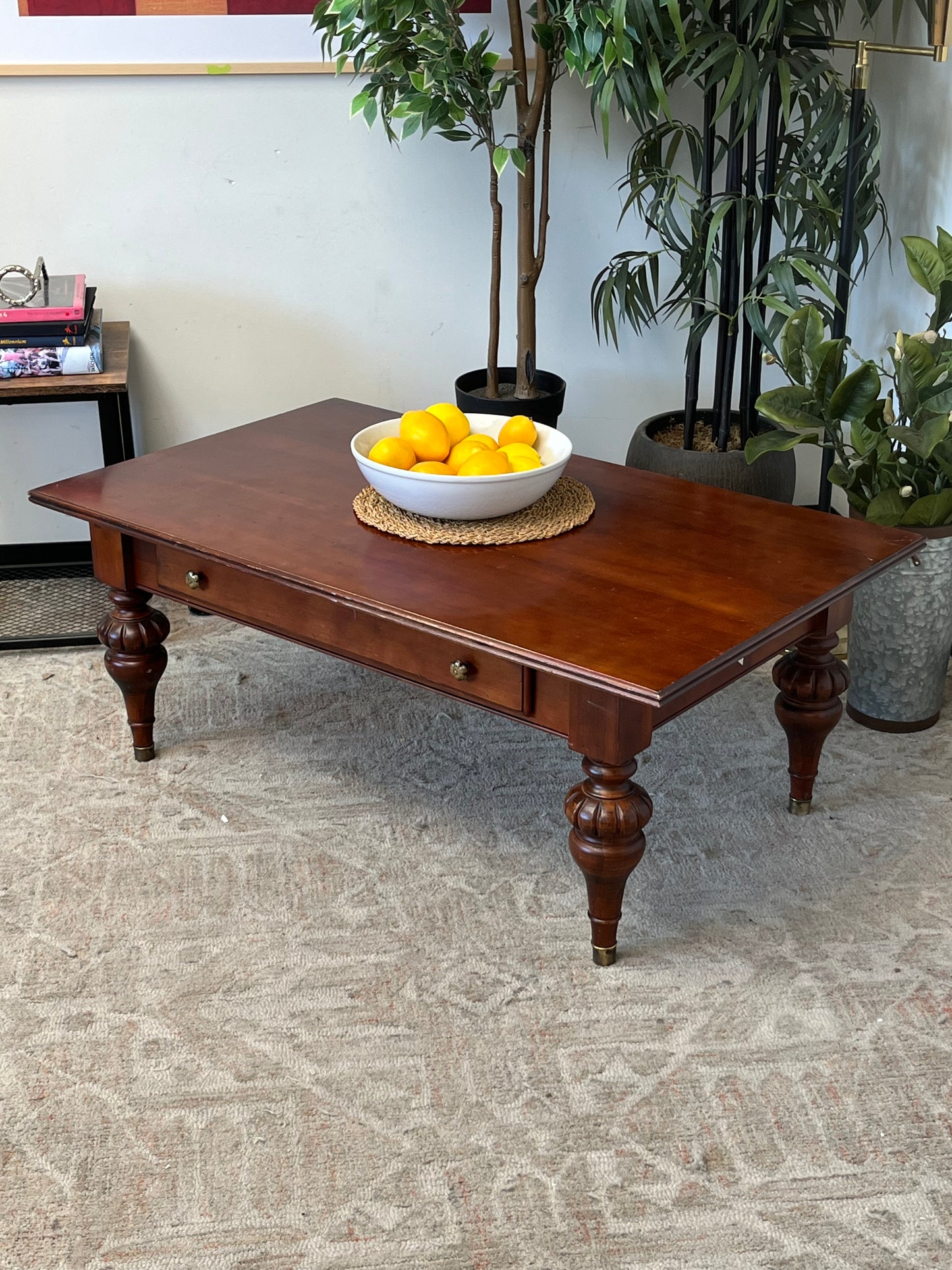Ethan Allen Coffee Table With Scratches