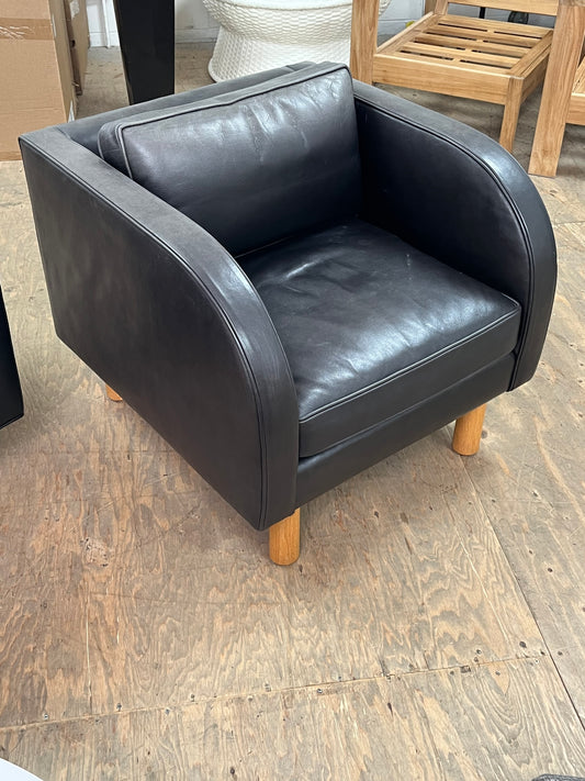 Modern Style Gray Club Chair