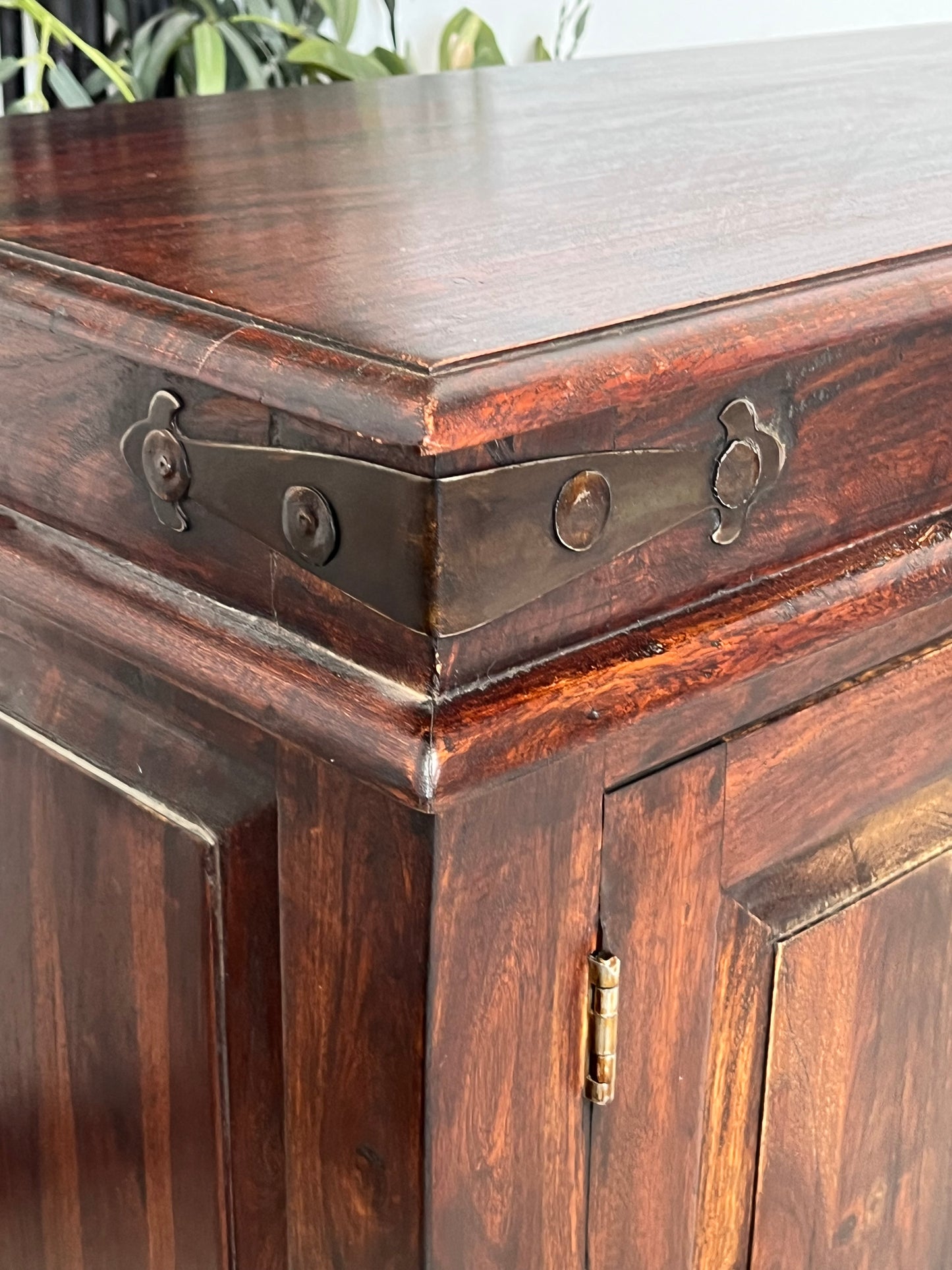 Rosewood Asian Style Cabinet