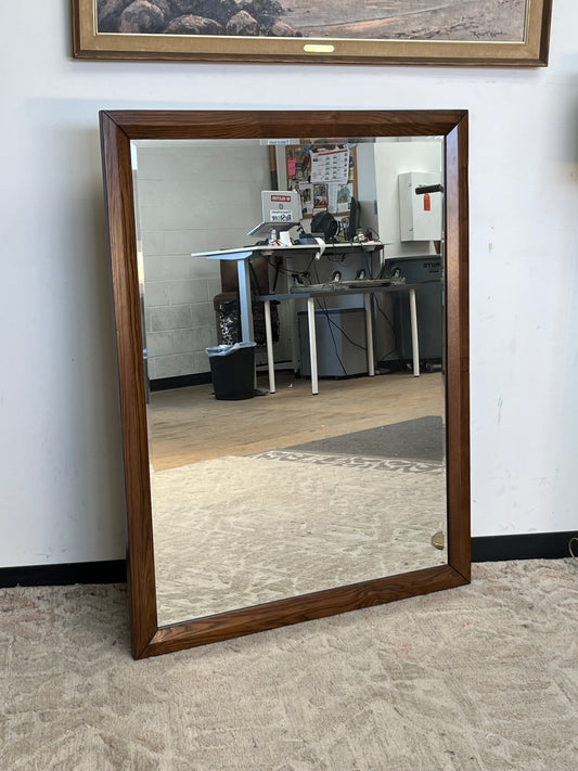 Craftsman Style Wooden Mirror