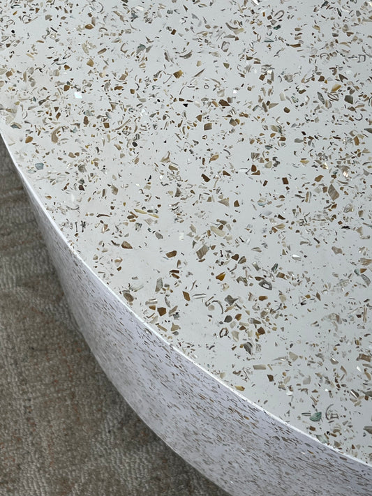 Speckled Mother of Pearl Coffee Table