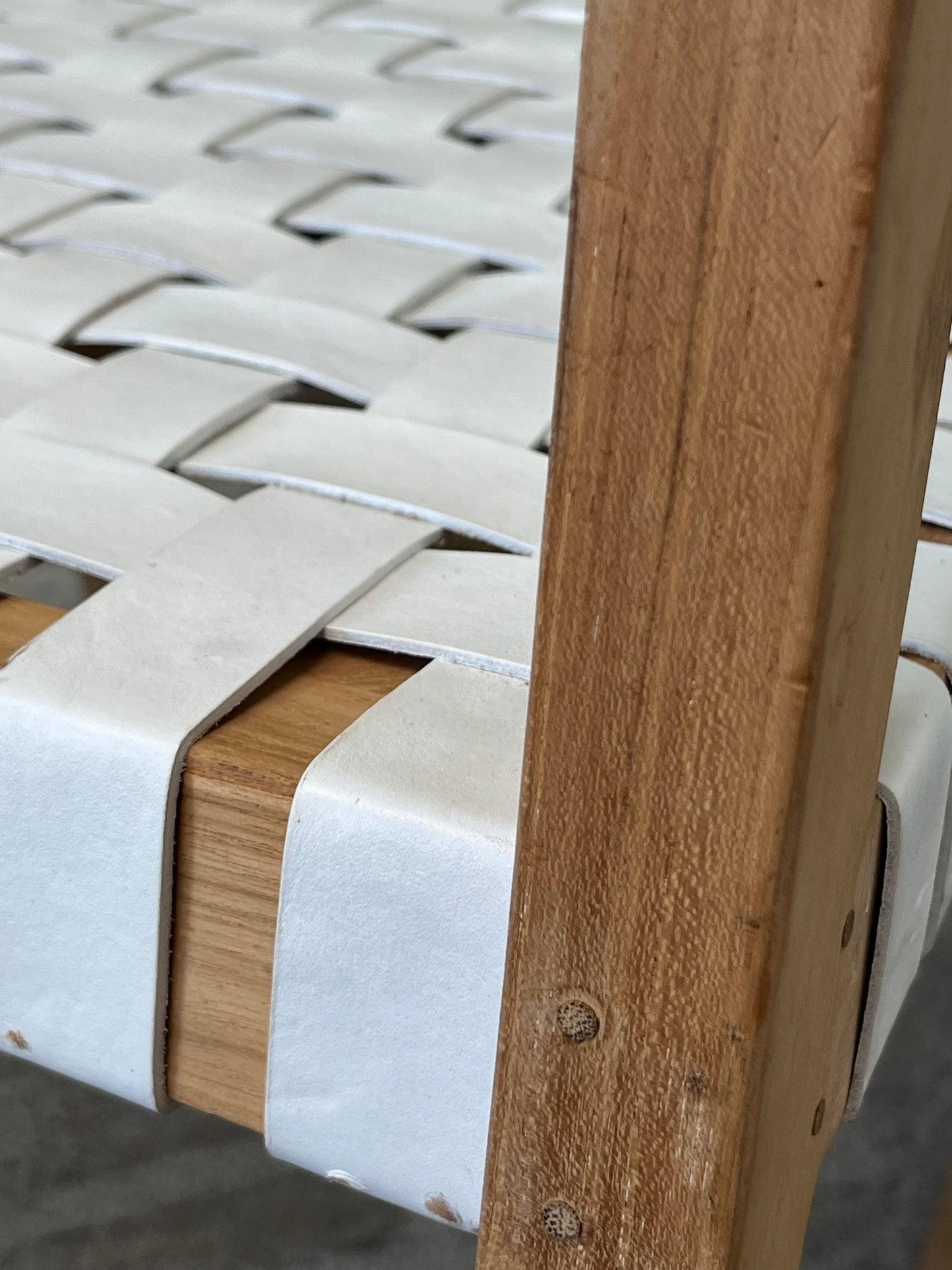 Safavieh Furniture White Lounge Chair