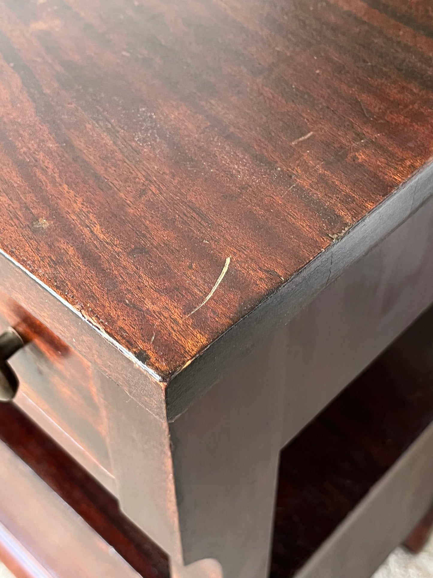 Antique Wooden Nightstand