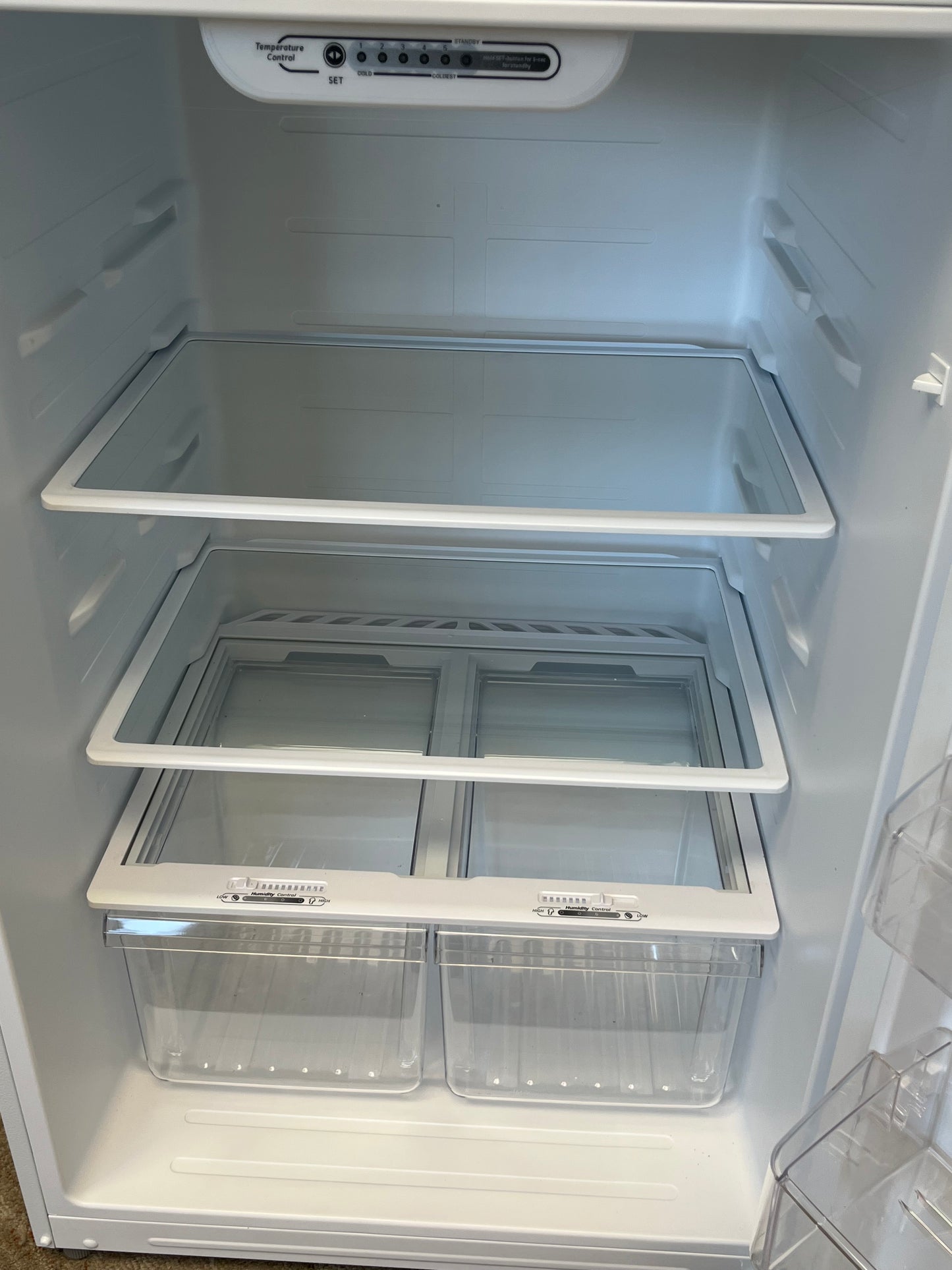 Seasons 18 Cu. Ft. Top-Freezer White Refrigerator