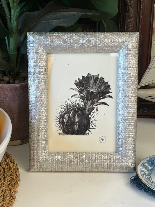 Modern Silver 7" x 5" Picture Frame