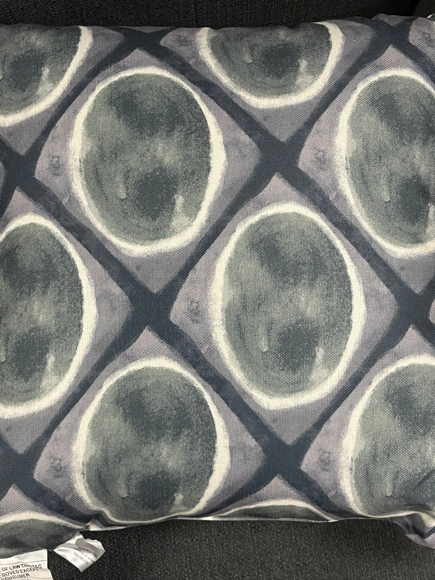 Hallmart Collectibles Green & Blue Pillow