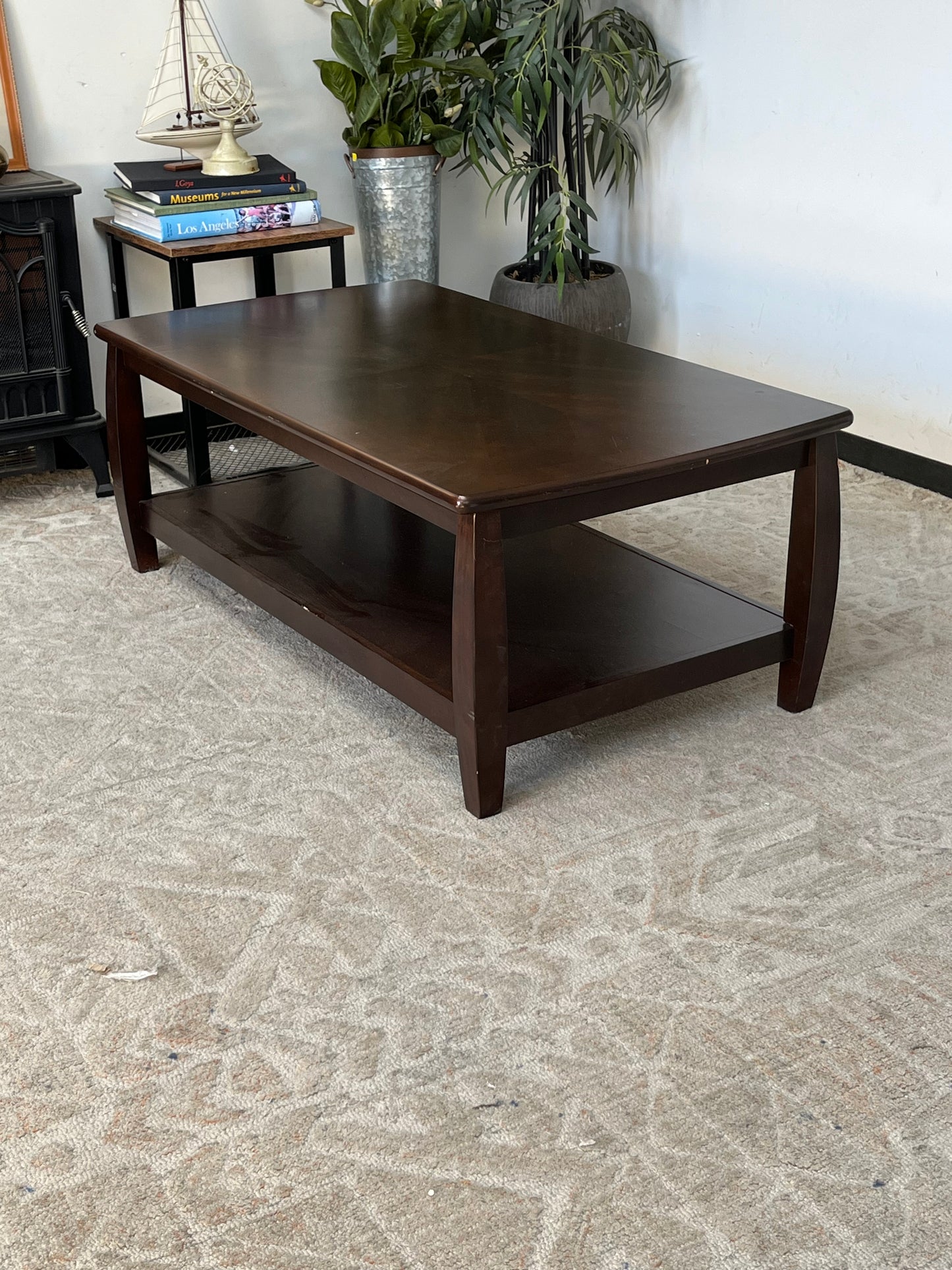 Rounded Edge Coffee Table