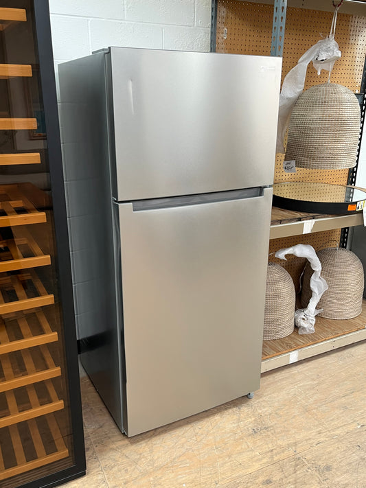 Seasons Stainless Steel 18 Cu. Ft. Top Freezer - Dented