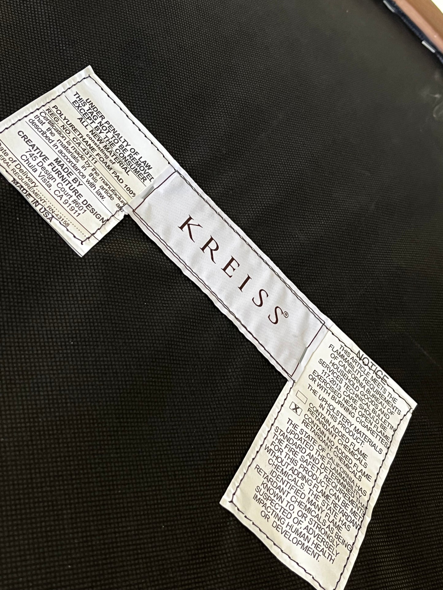 Kreiss Swivel Counter Chairs