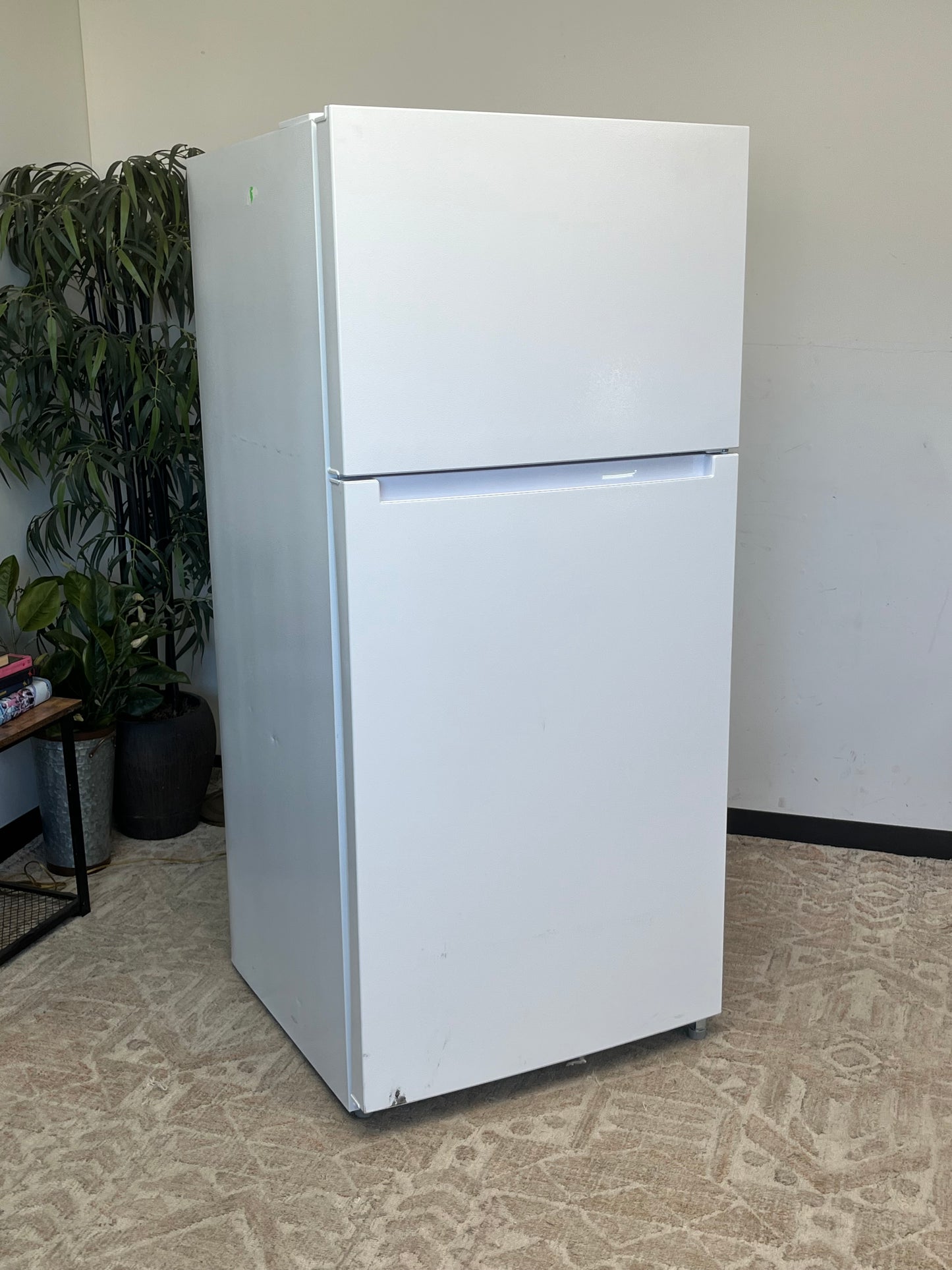 Seasons 18 Cu. Ft. Top-Freezer White Refrigerator